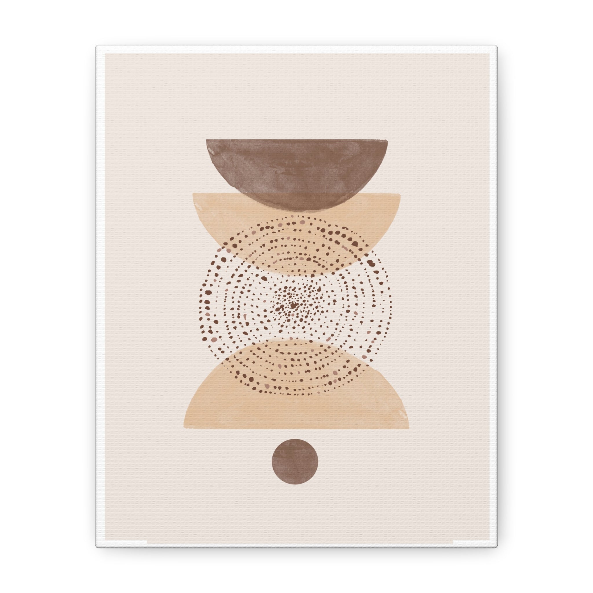 Terracotta Orbit Balance - Canvas