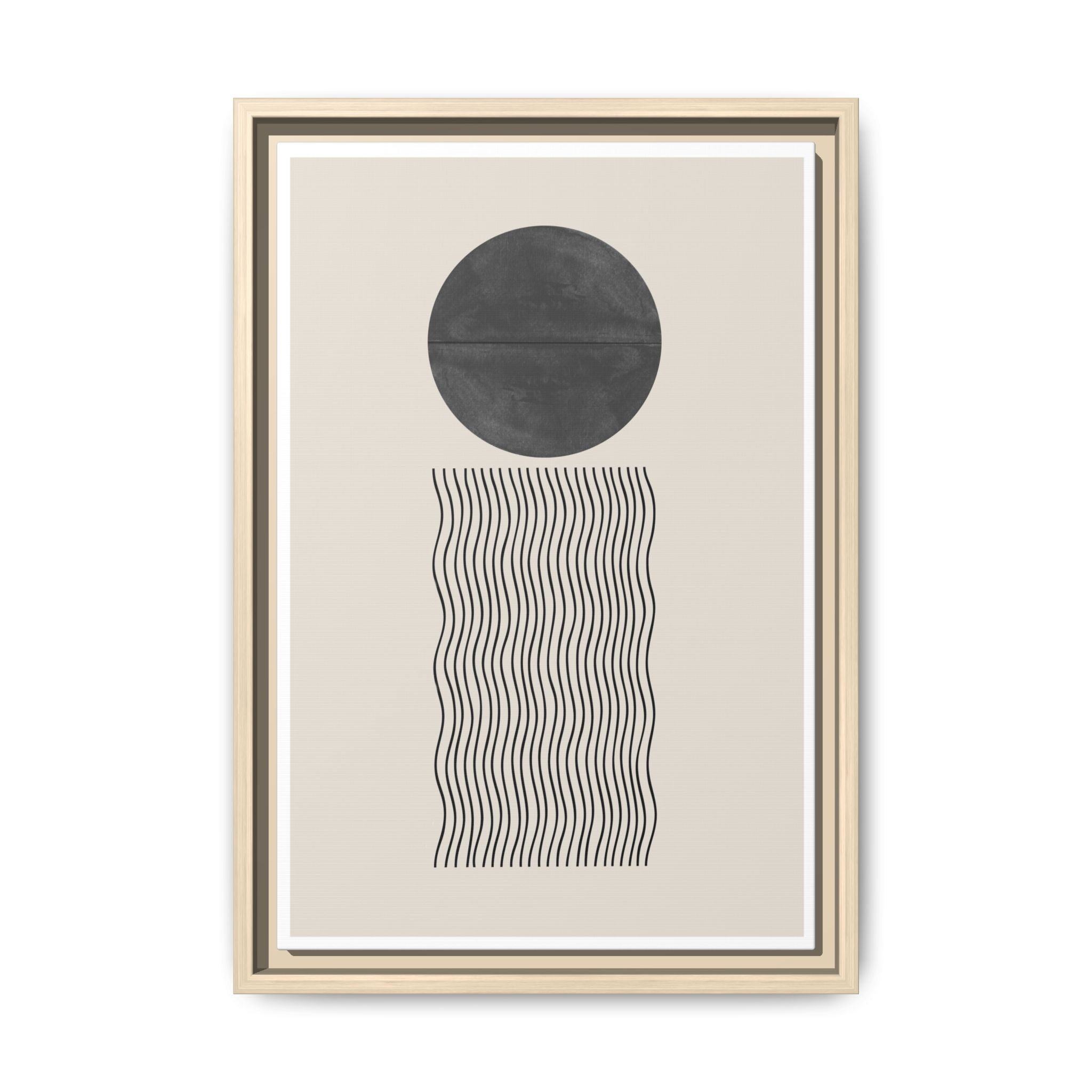 Celestial Wave Alignment - Framed