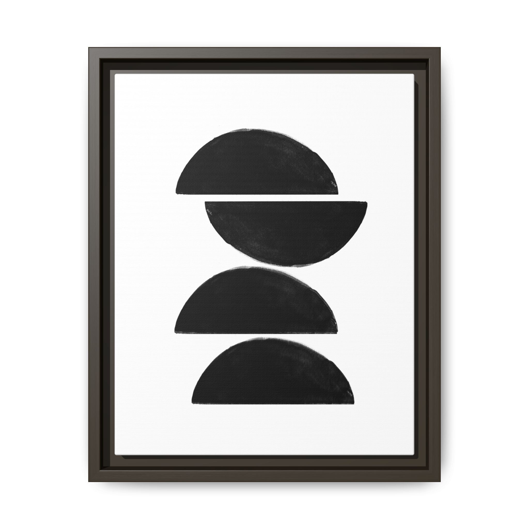 Noir Horizon Rhythm - Framed