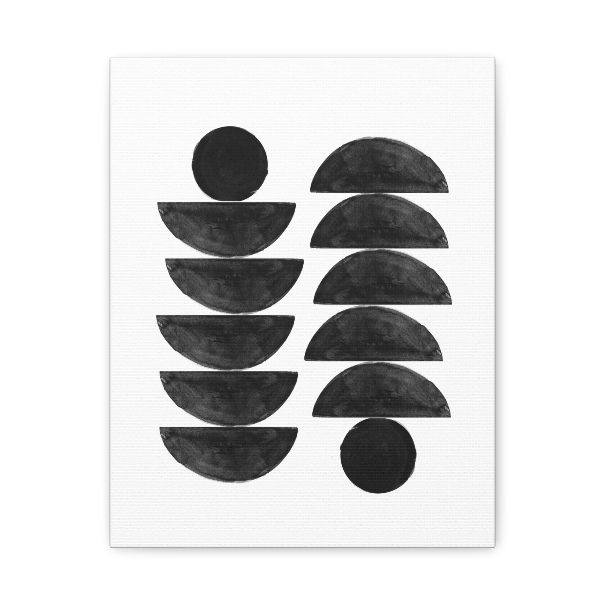 Obsidian Balance Echoes - Canvas