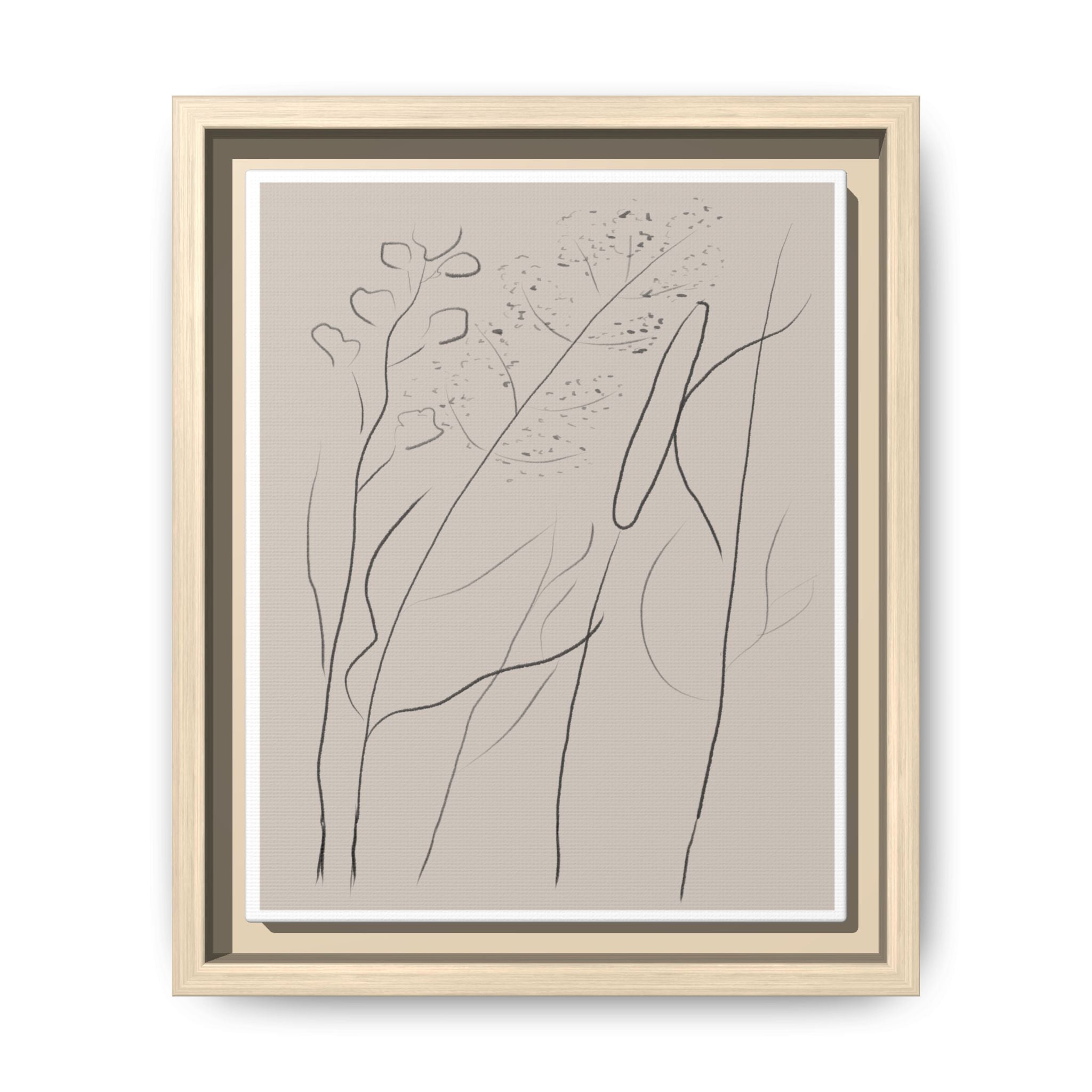 Quiet Woodland Traces - Framed