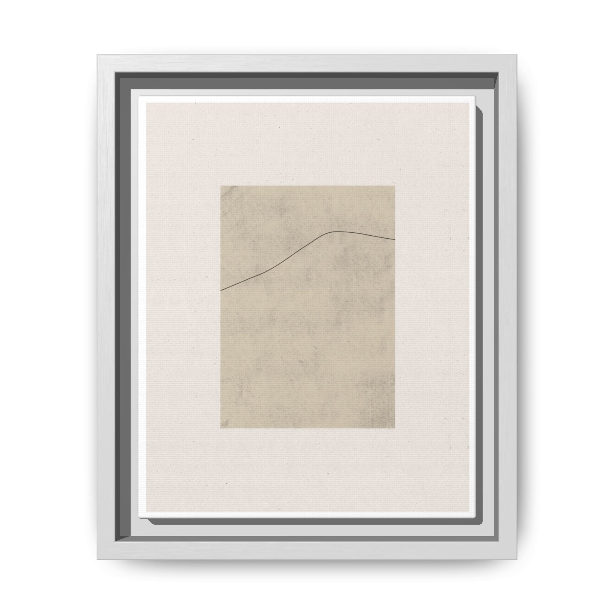Whispered Horizon Trace - Framed