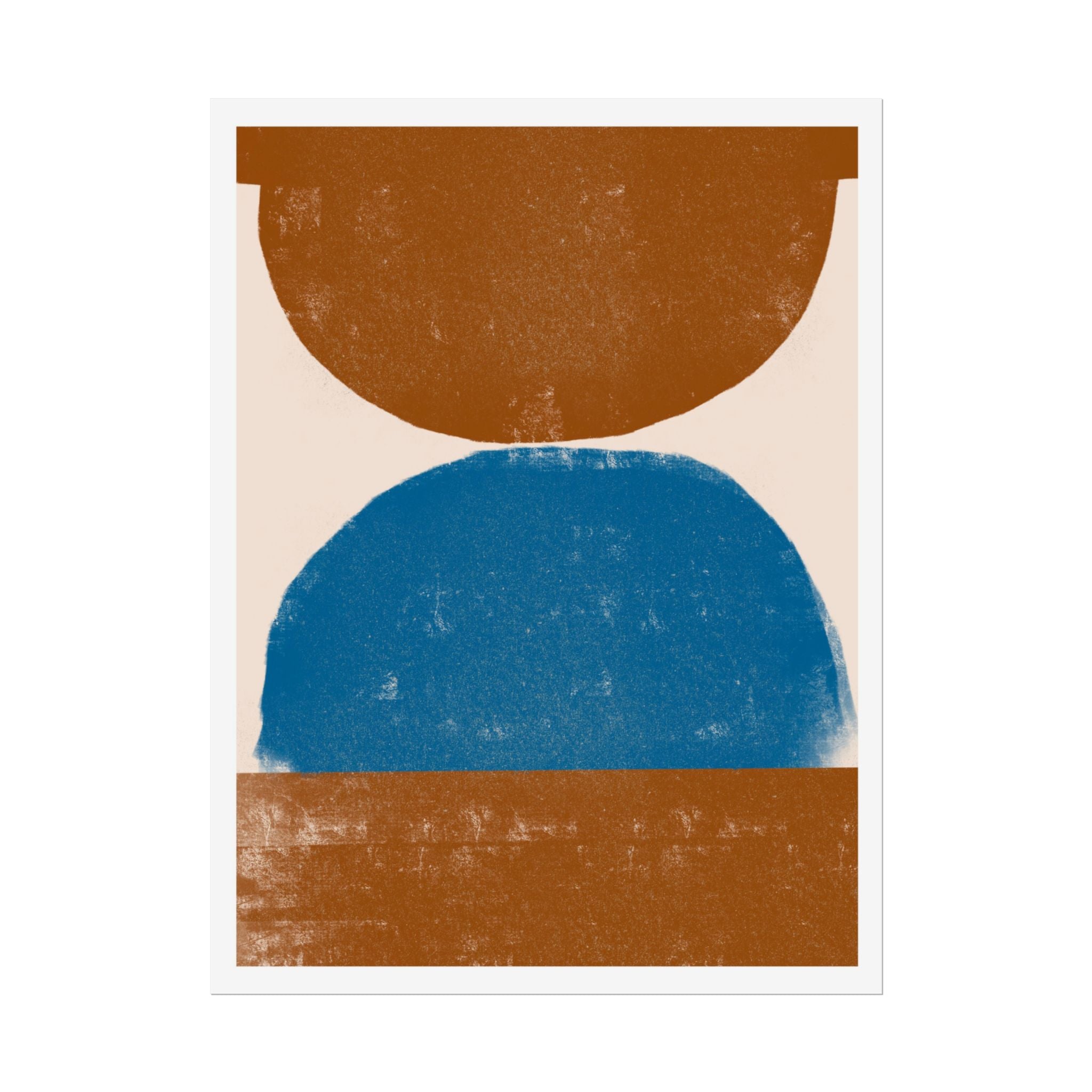 Cobalt Ember Equilibrium - Poster