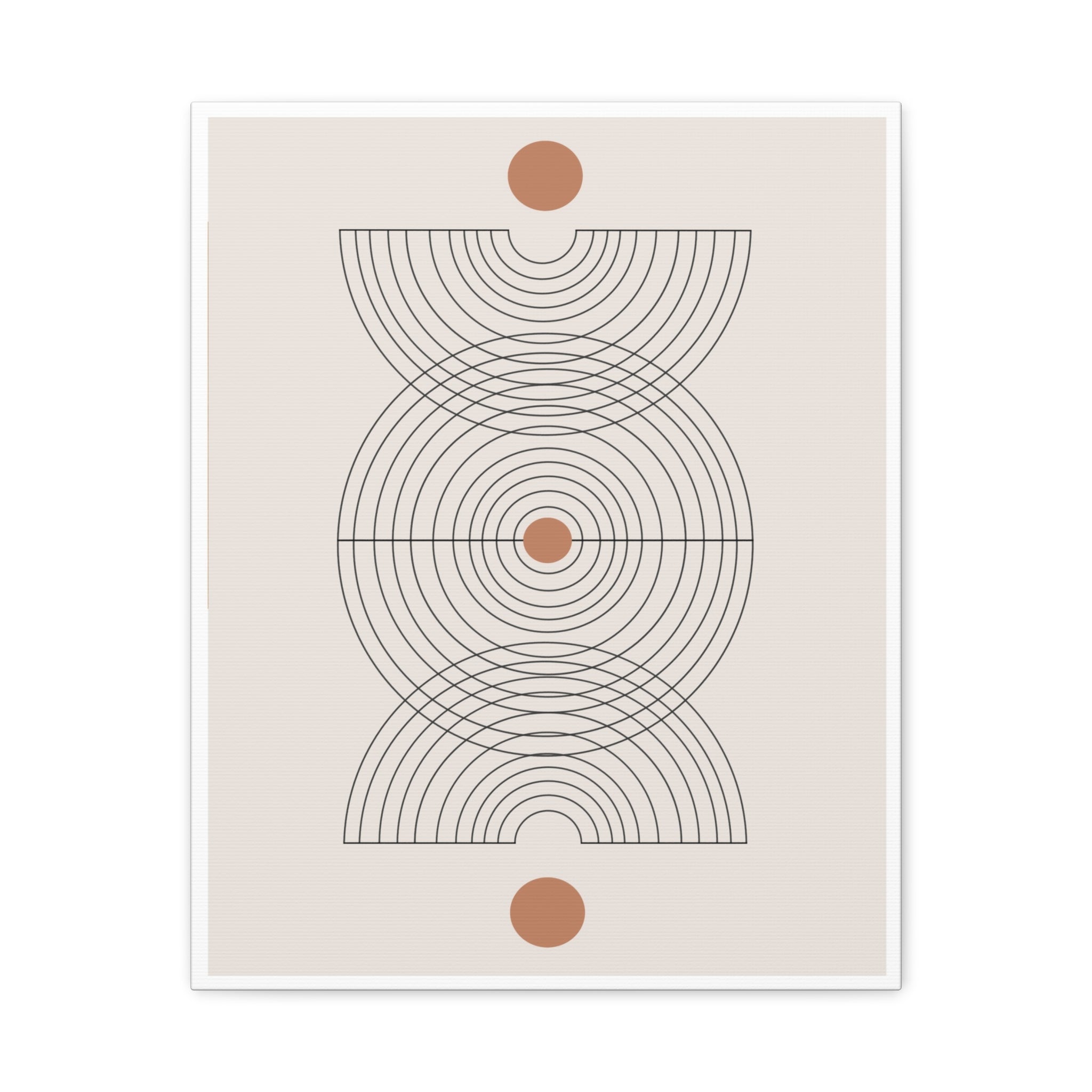 Celestial Echo Symmetry - Canvas