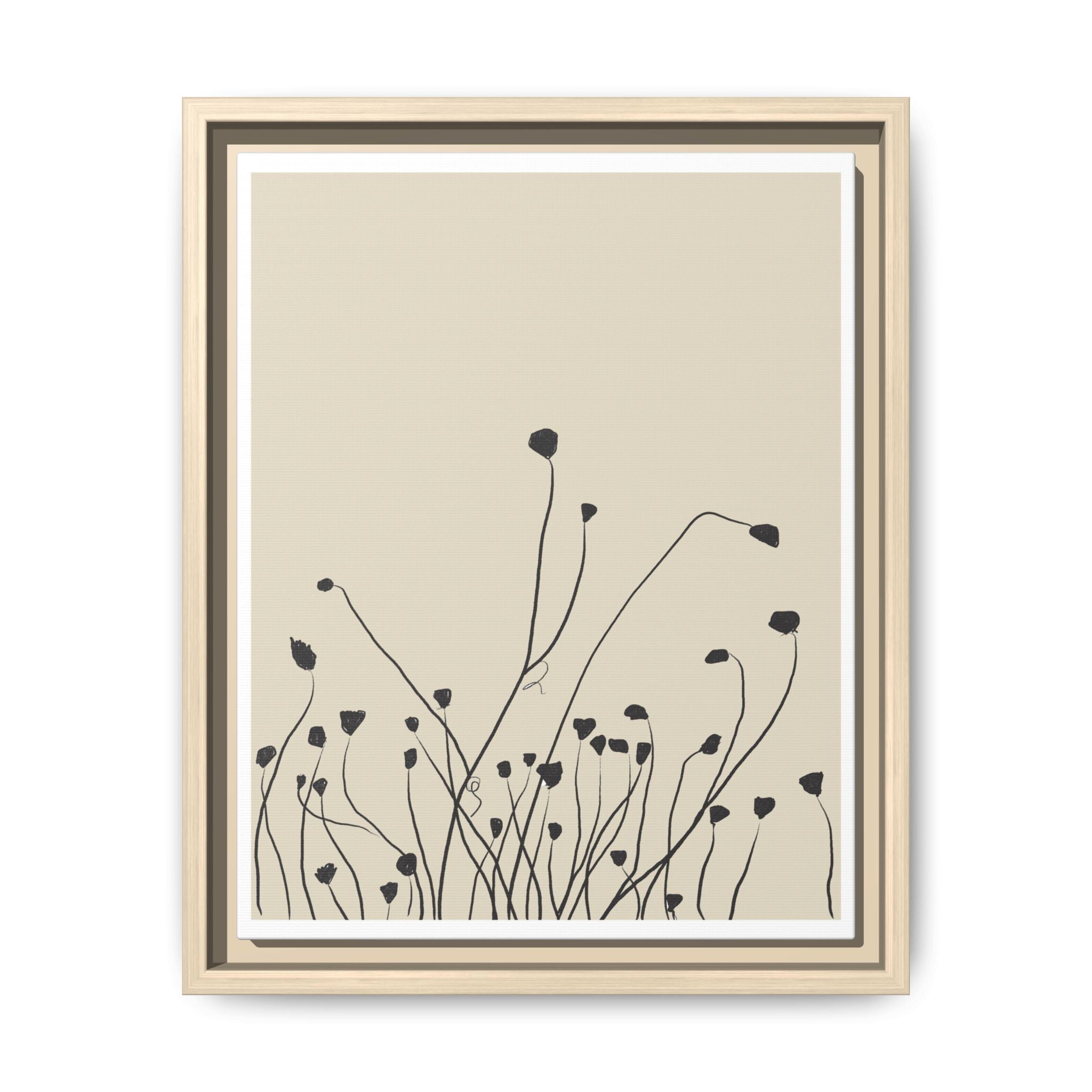 Quiet Stem Reverie - Framed