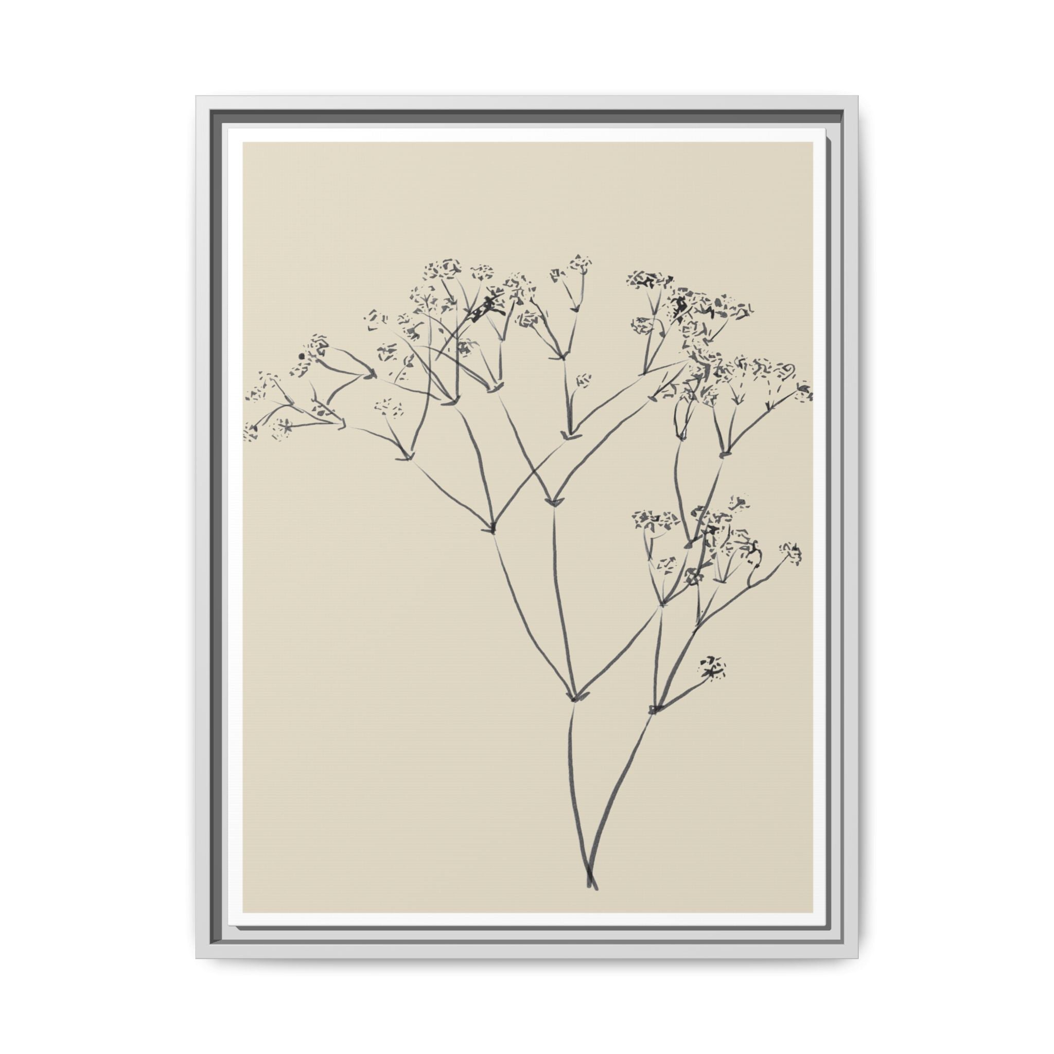 Soft Meadow Stillness - Framed
