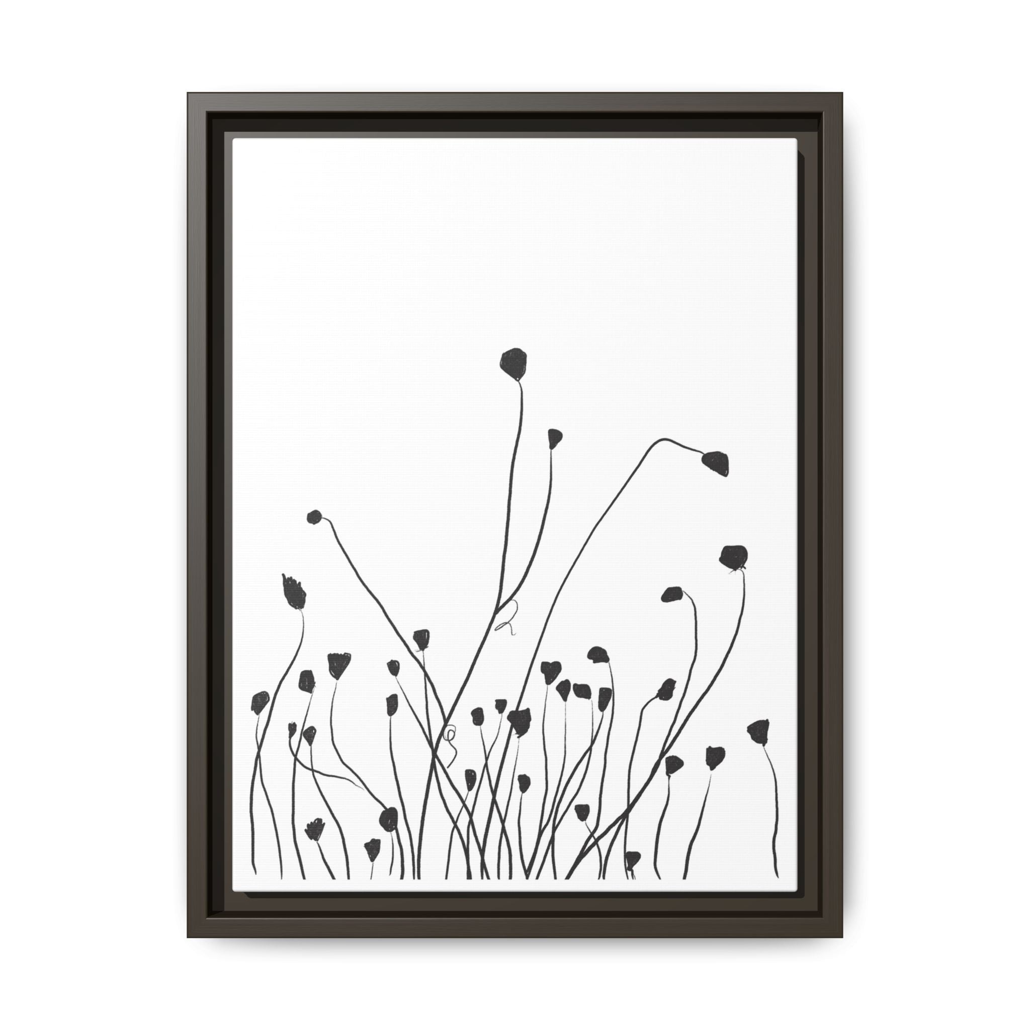 Silent Bloom Horizon - Framed