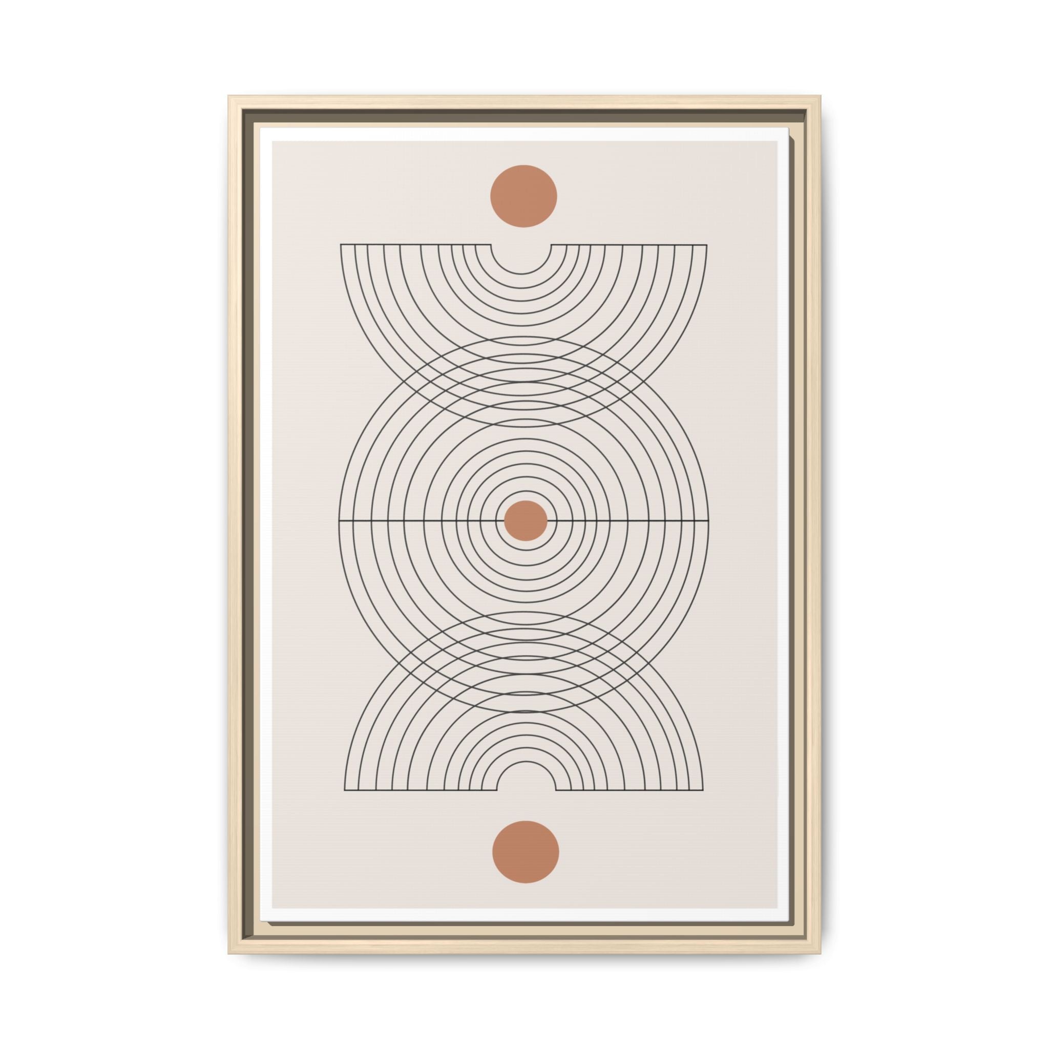 Celestial Echo Symmetry - Framed