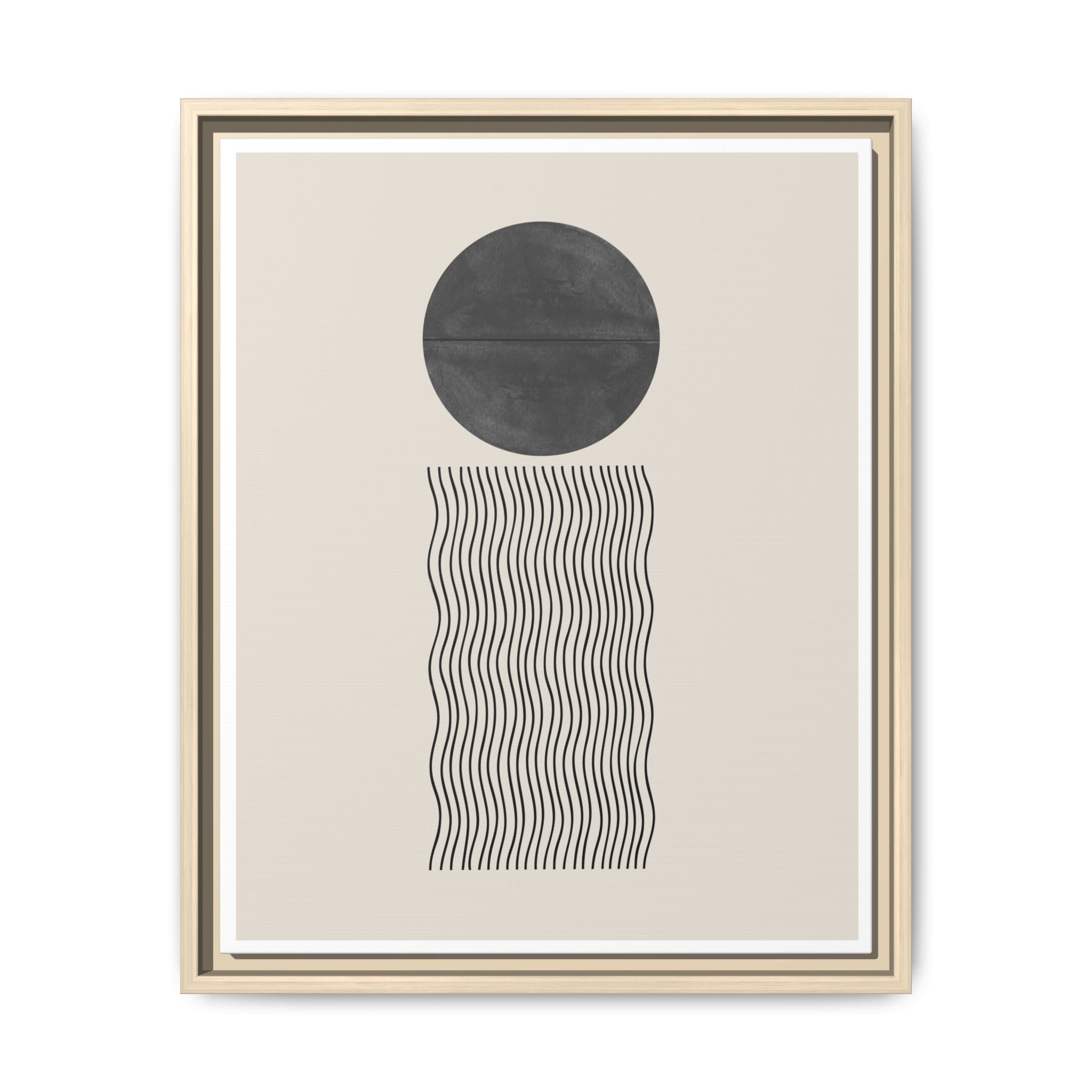 Celestial Wave Alignment - Framed