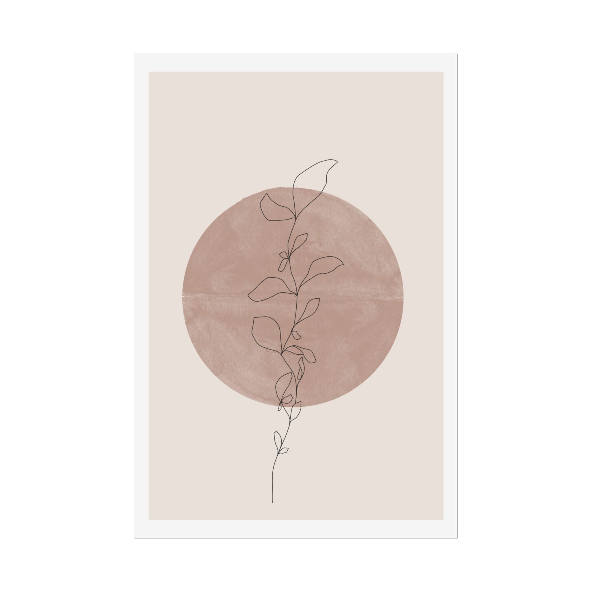 Blush Moonvine Quietude - Poster