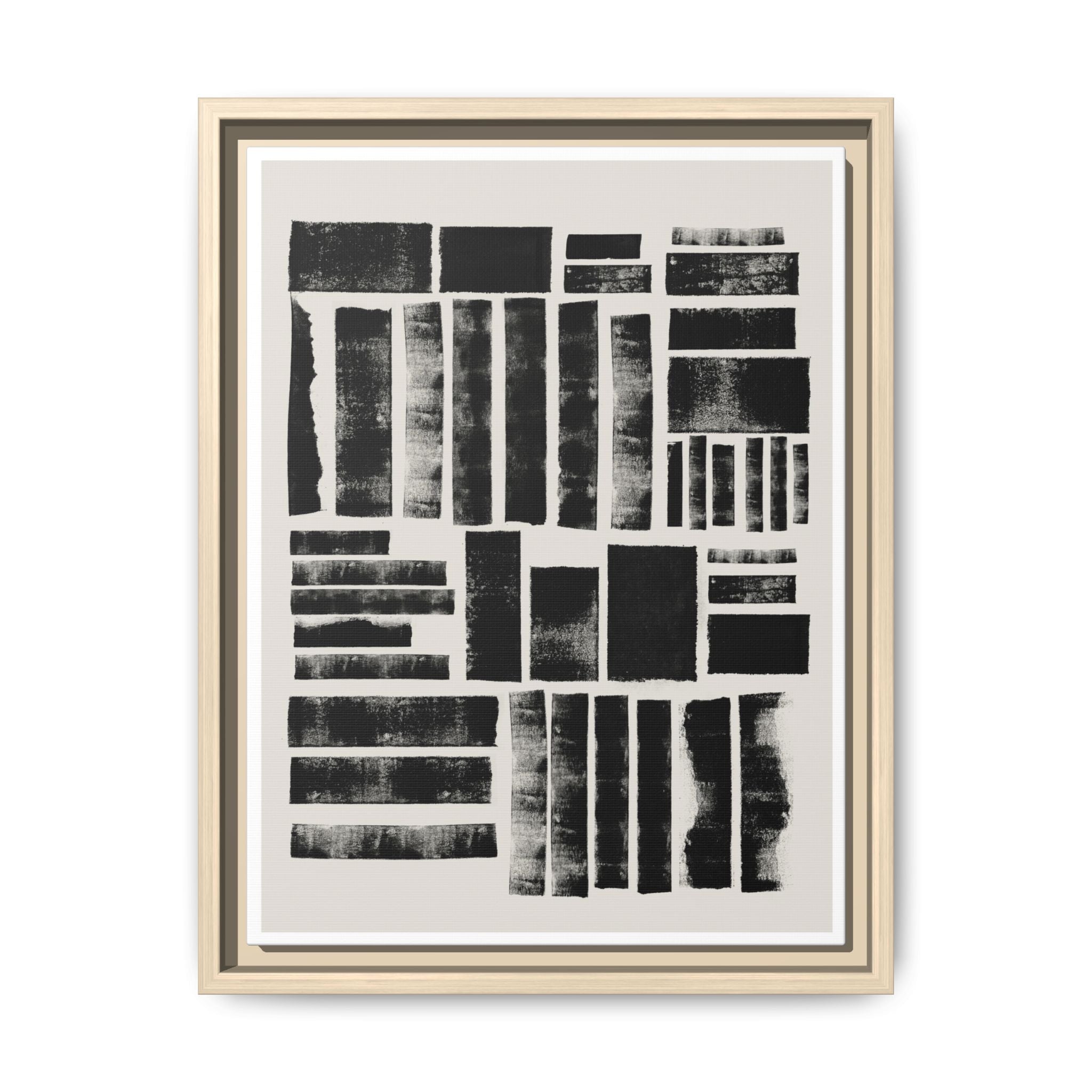 Midnight Rhythm Panels - Framed