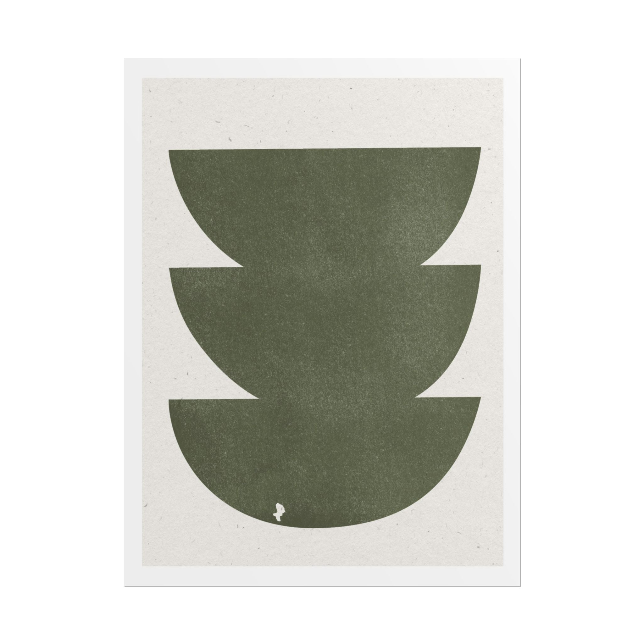 Olive Balance Forms - Poster