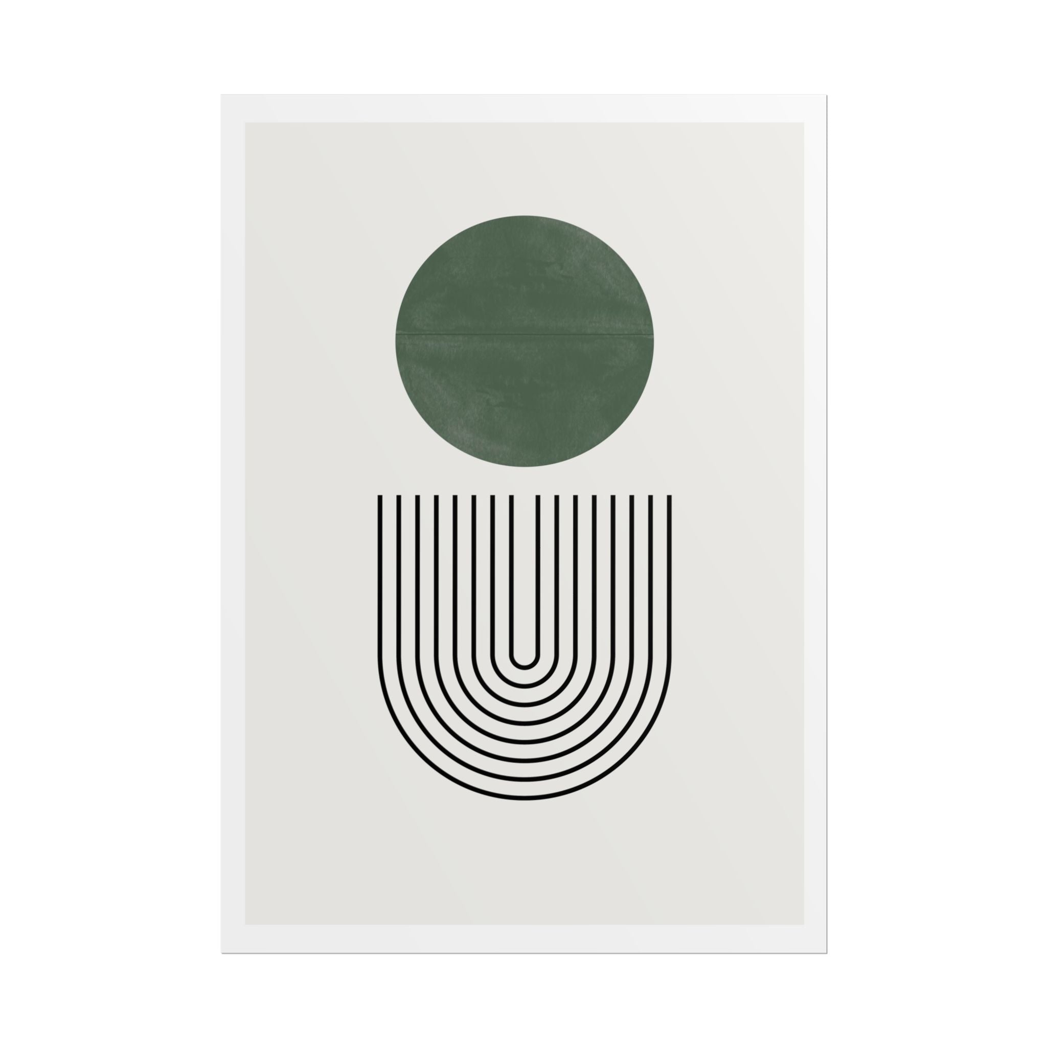 Emerald Orbit Pathways - Poster