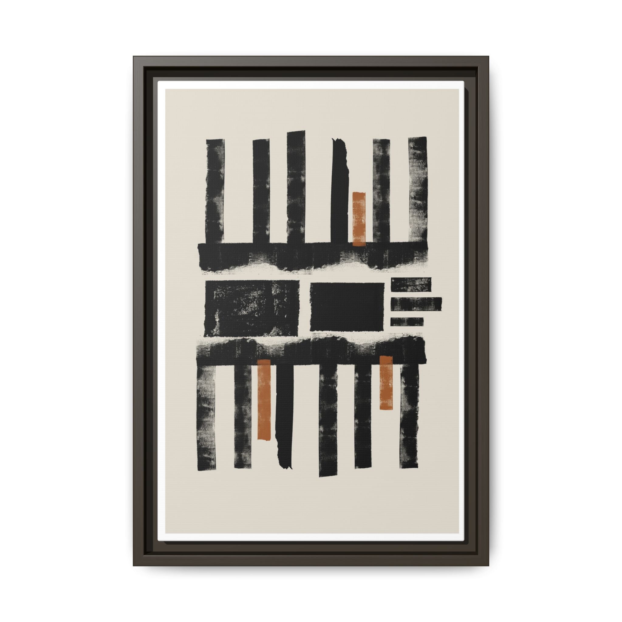 Amber Shadow Alignments - Framed