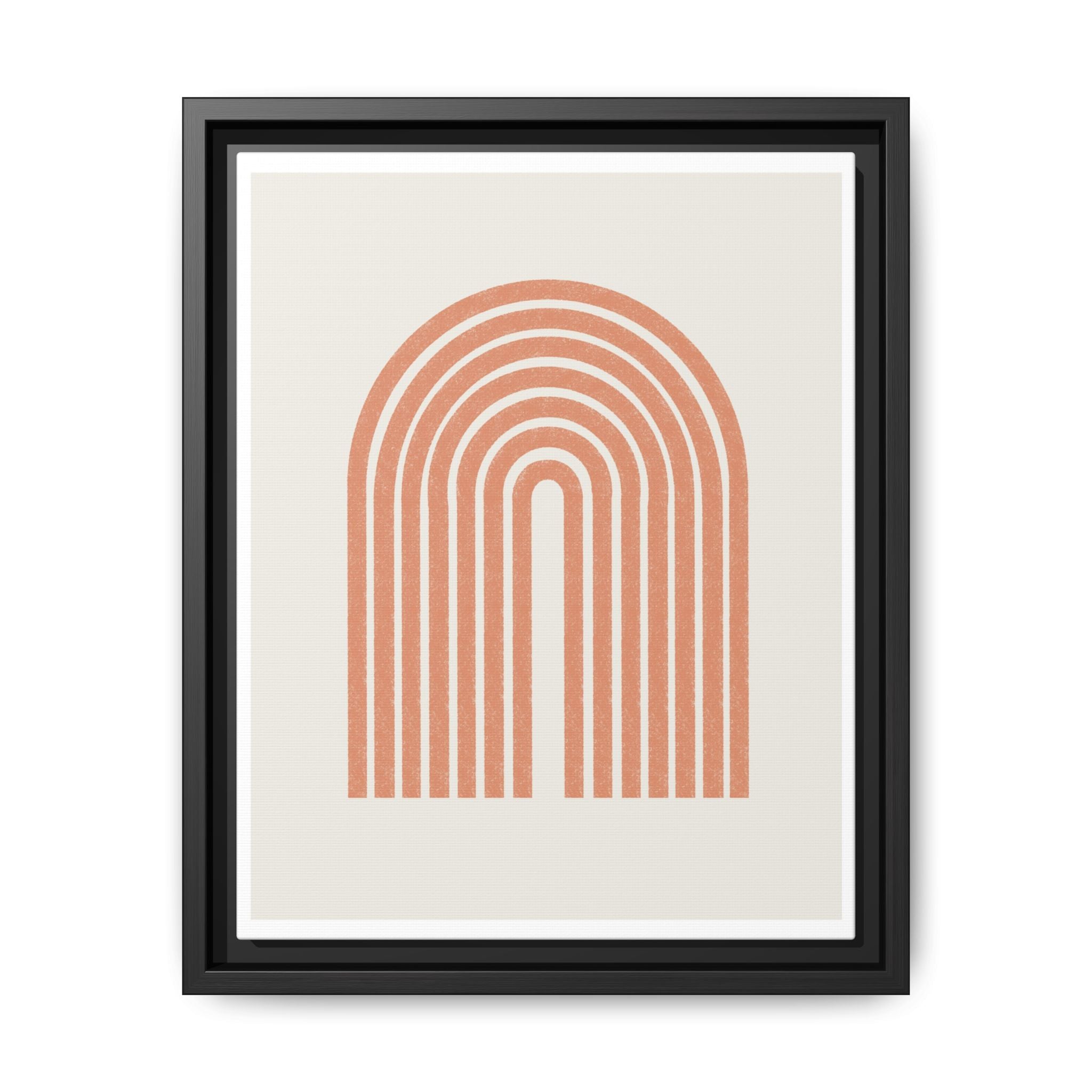 Terracotta Arc Whisper - Framed