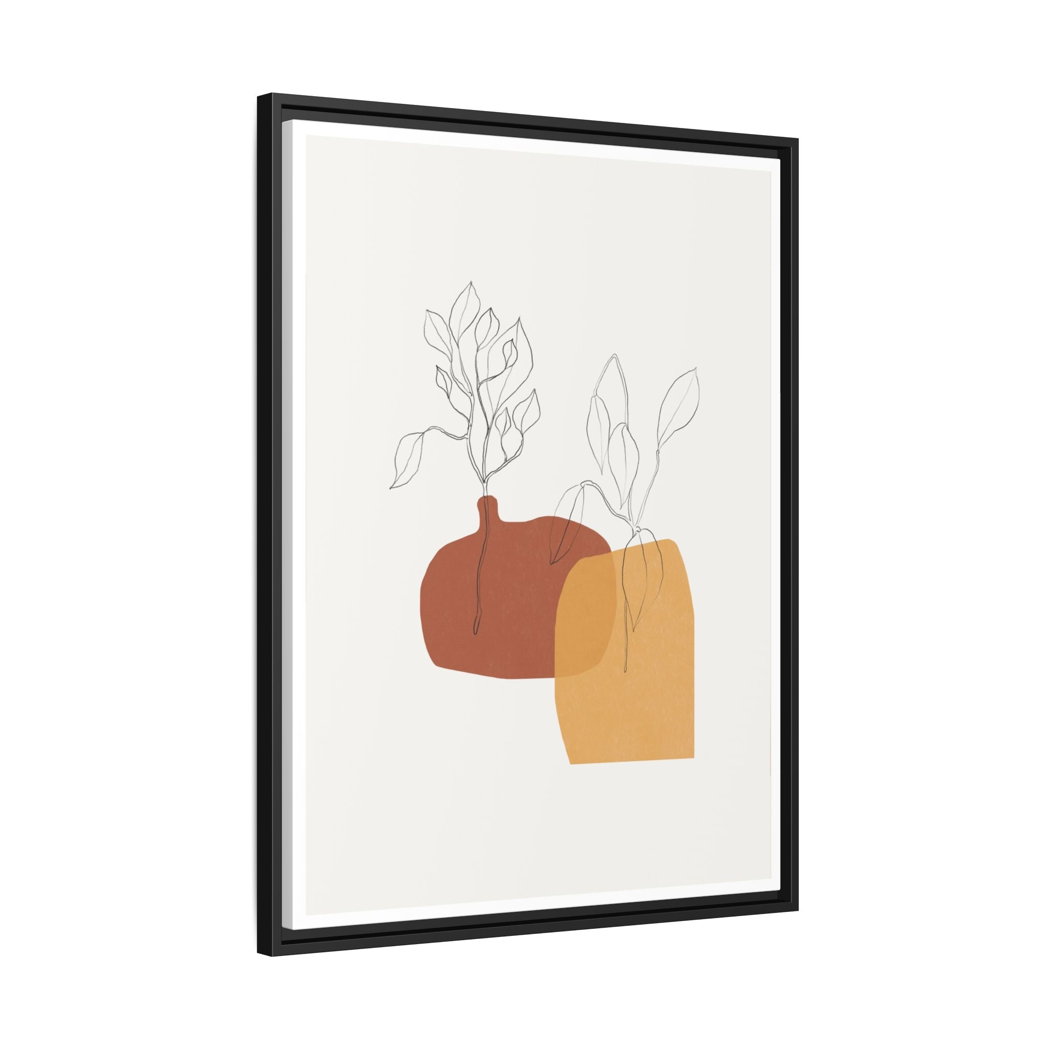 Terracotta Whisper Forms - Framed