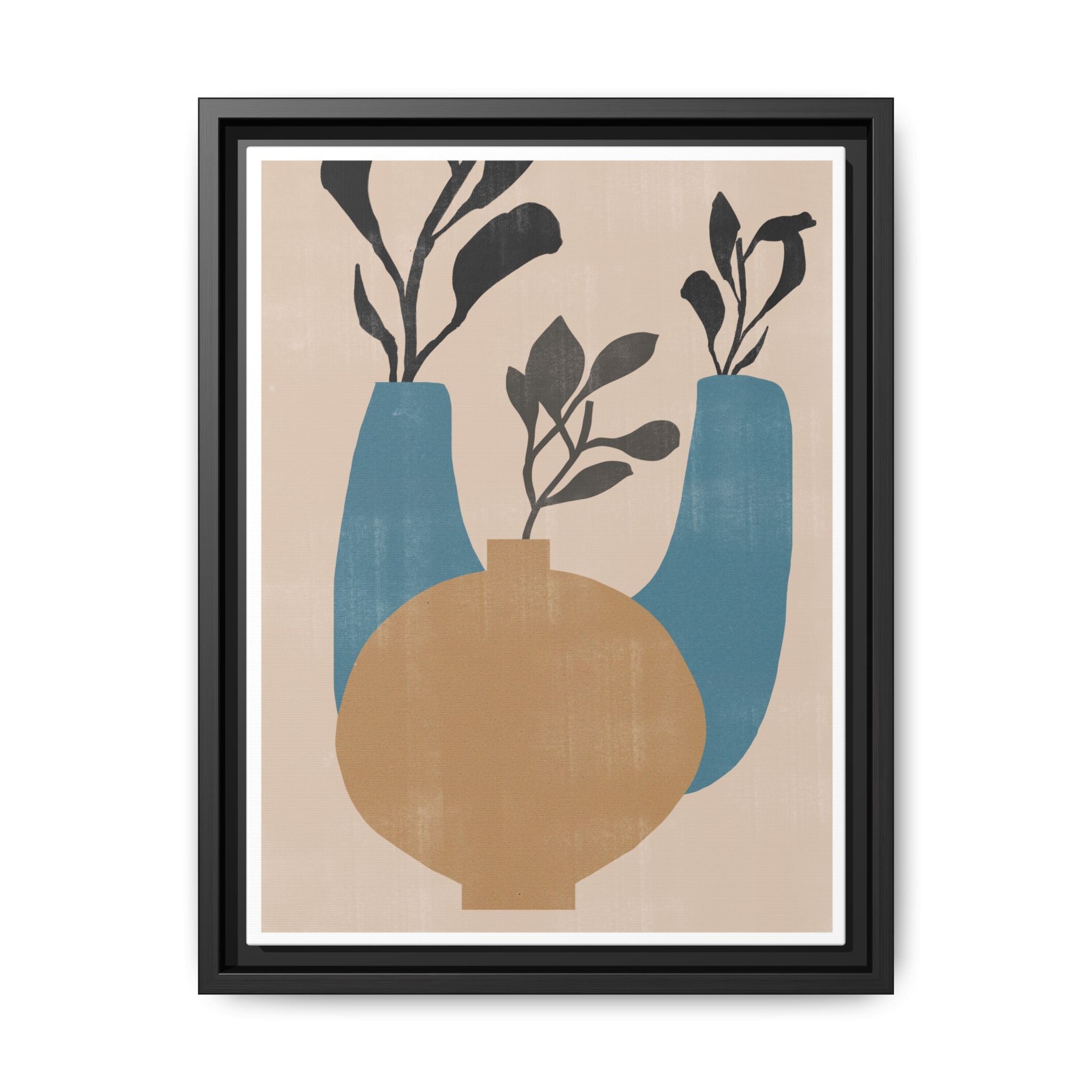 Azure Vessel Harmony - Framed