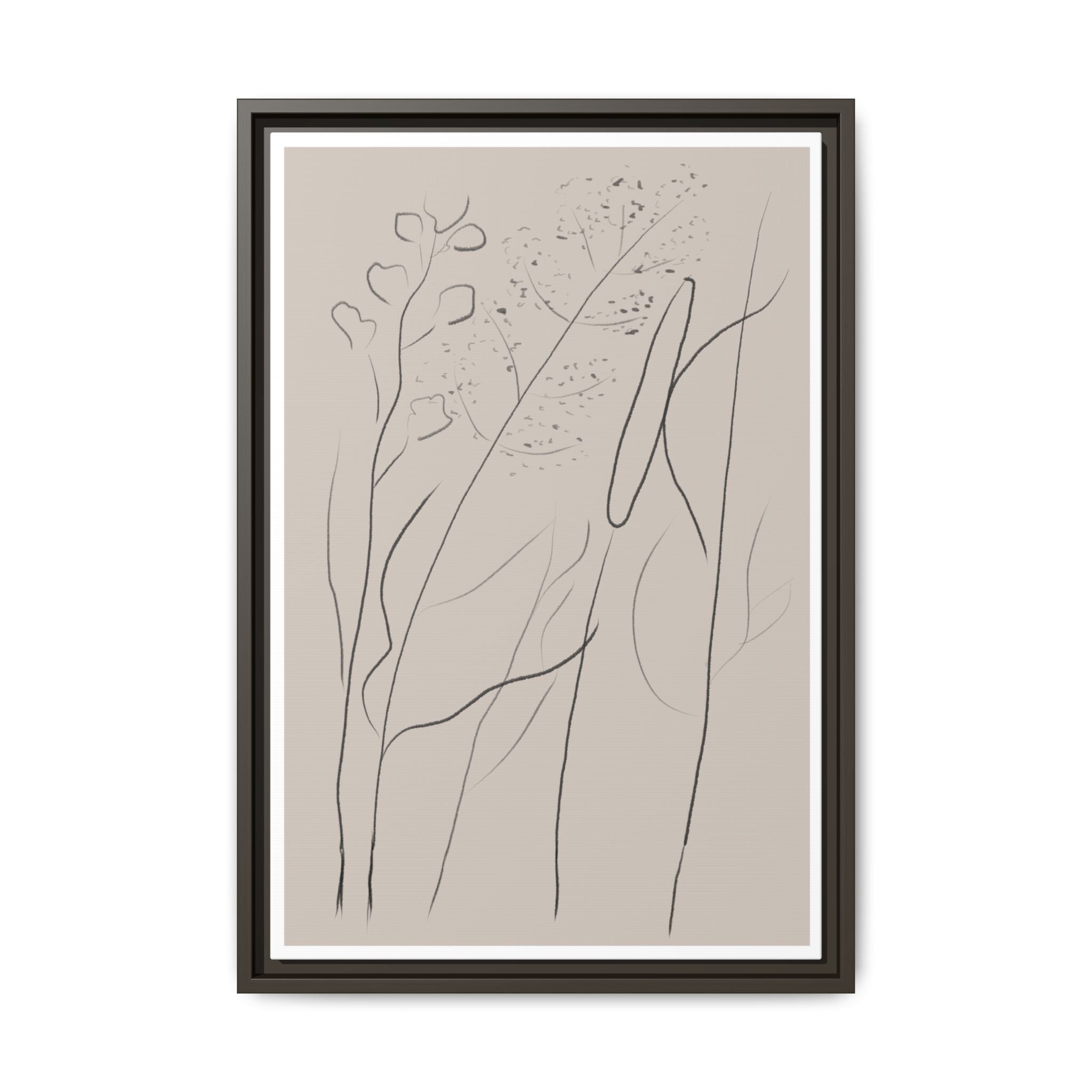 Quiet Woodland Traces - Framed