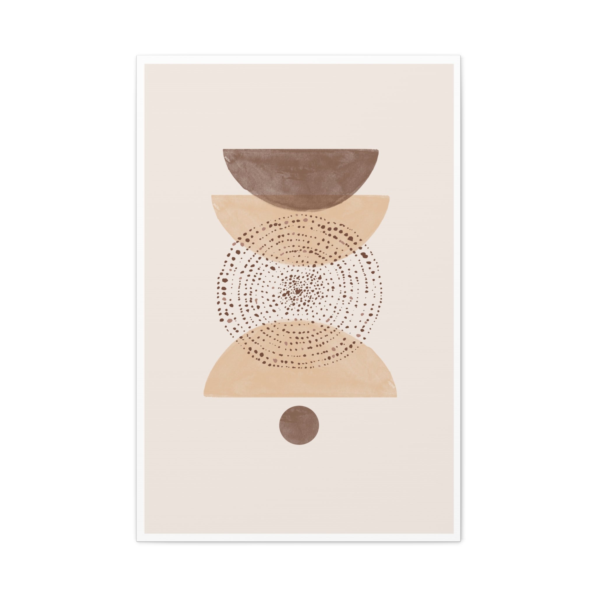 Terracotta Orbit Balance - Canvas