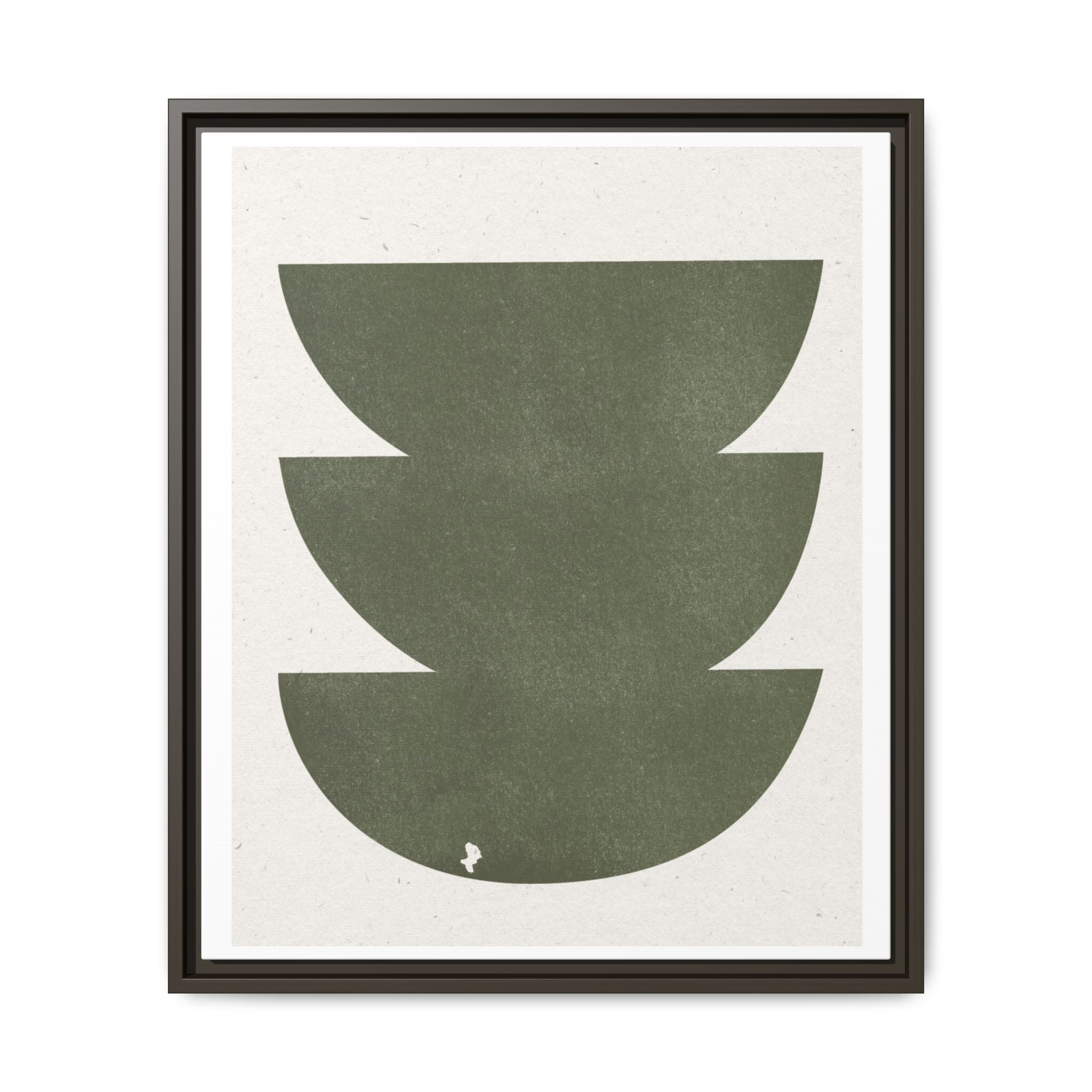 Olive Balance Forms - Framed