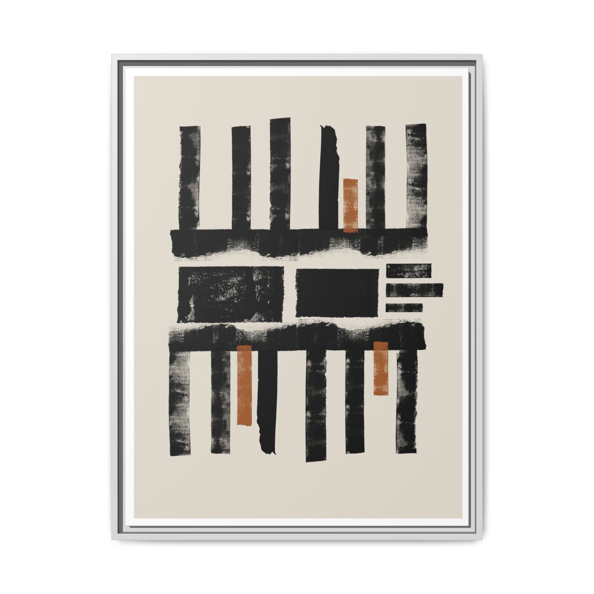 Amber Shadow Alignments - Framed