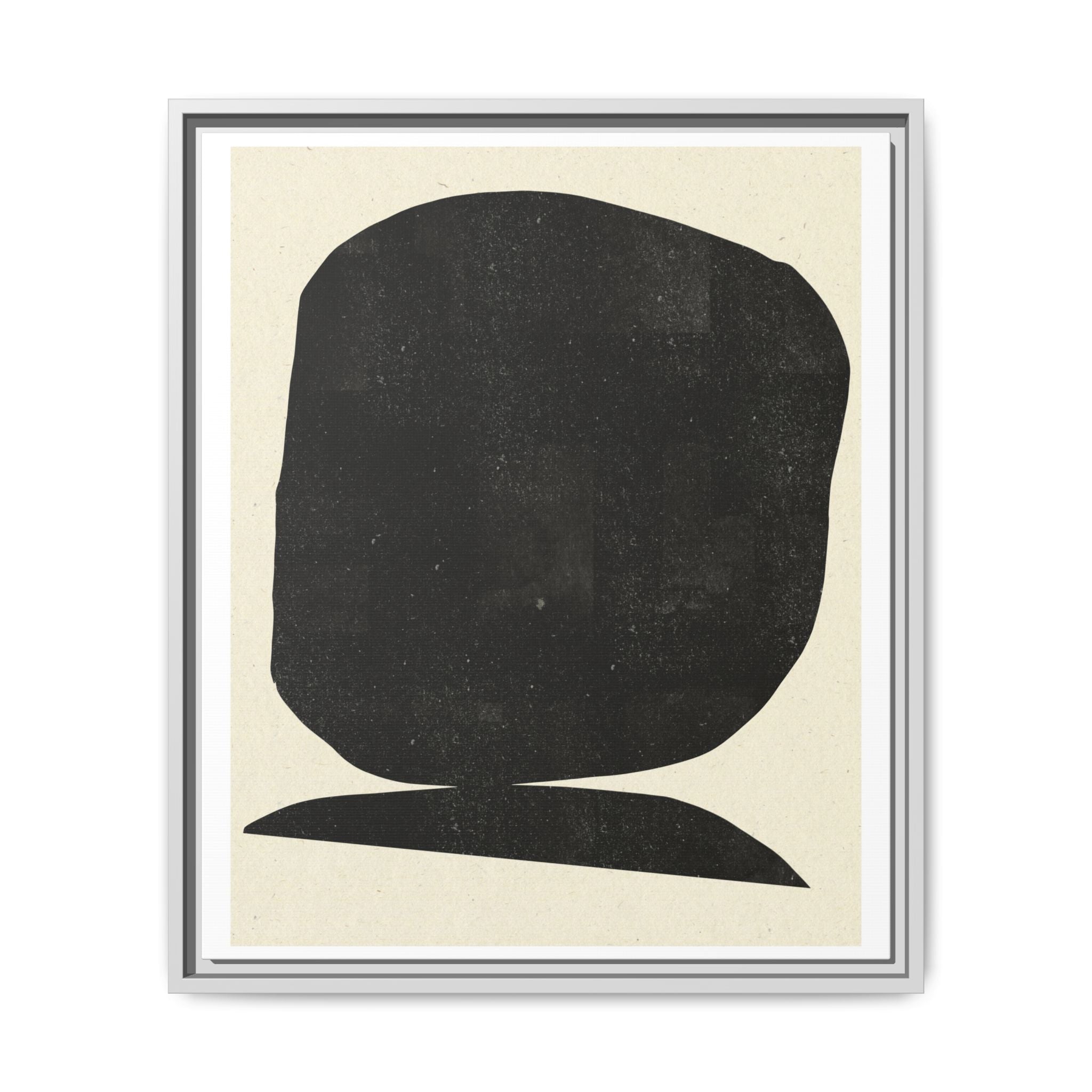 Midnight Monolith Whisper - Framed