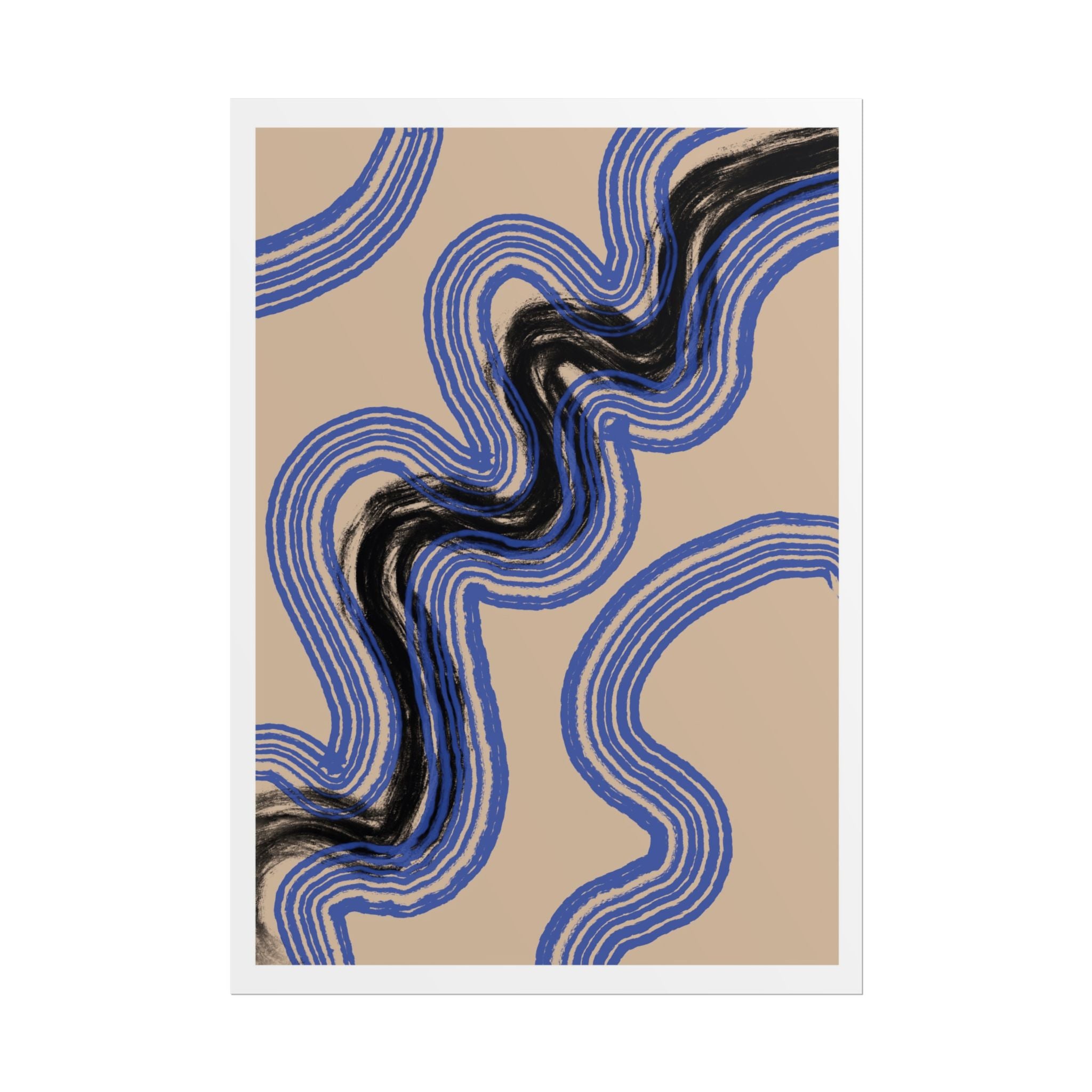 Indigo Rhythm Passage - Poster