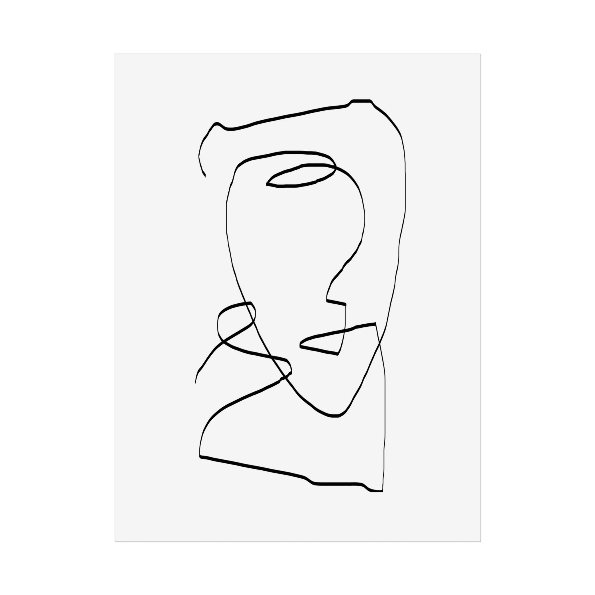 Silent Contour Reverie - Poster
