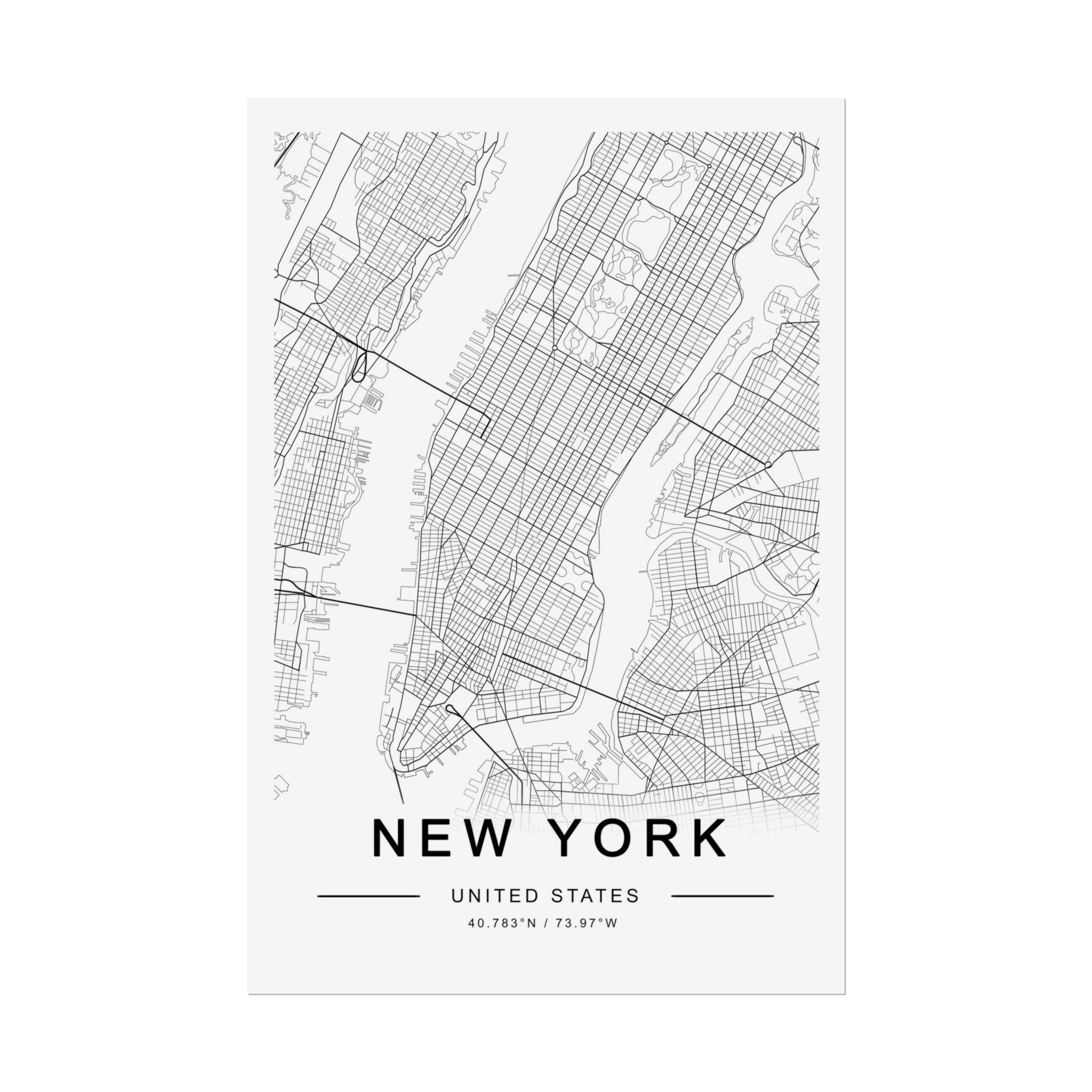 Metropolitan Gridline Reverie - Poster
