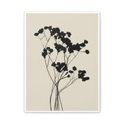 Velvet Bloom Silhouettes - Canvas