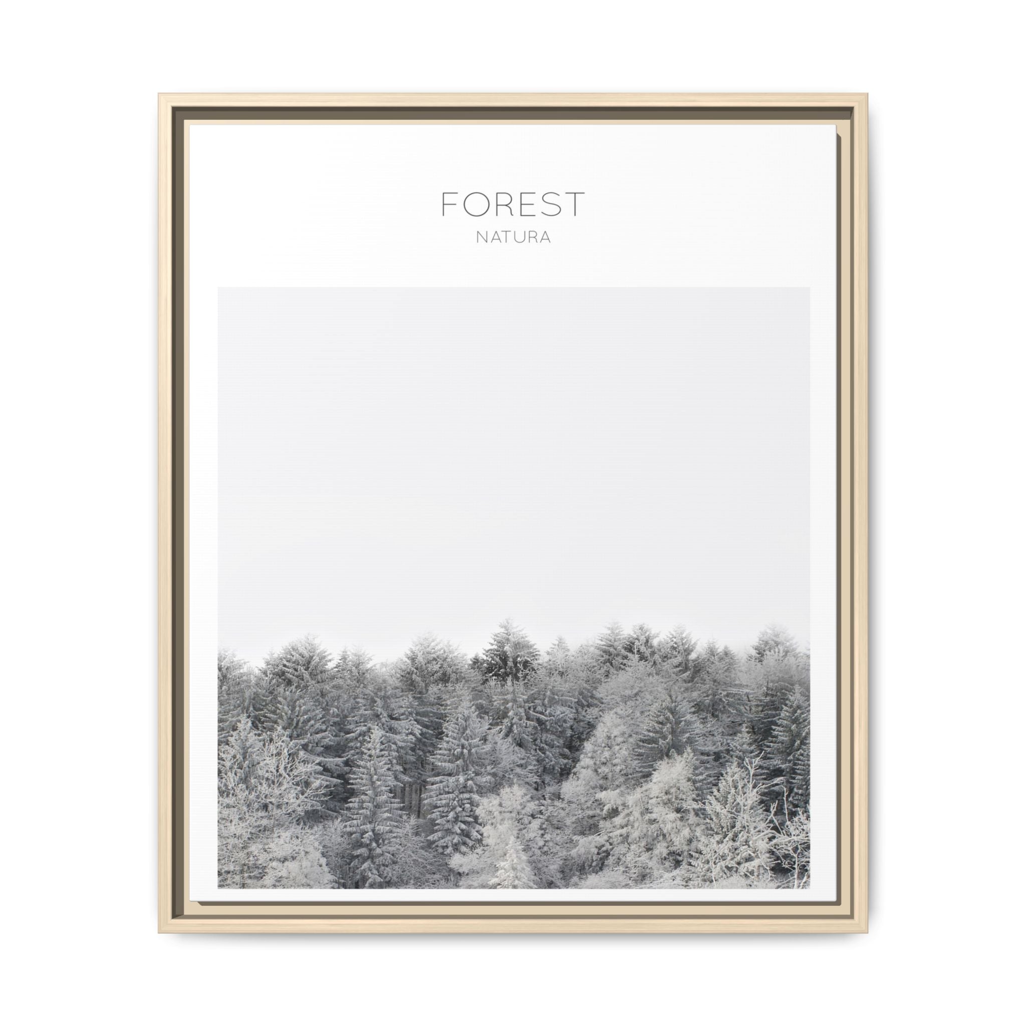 Silent Frost Canopy - Framed