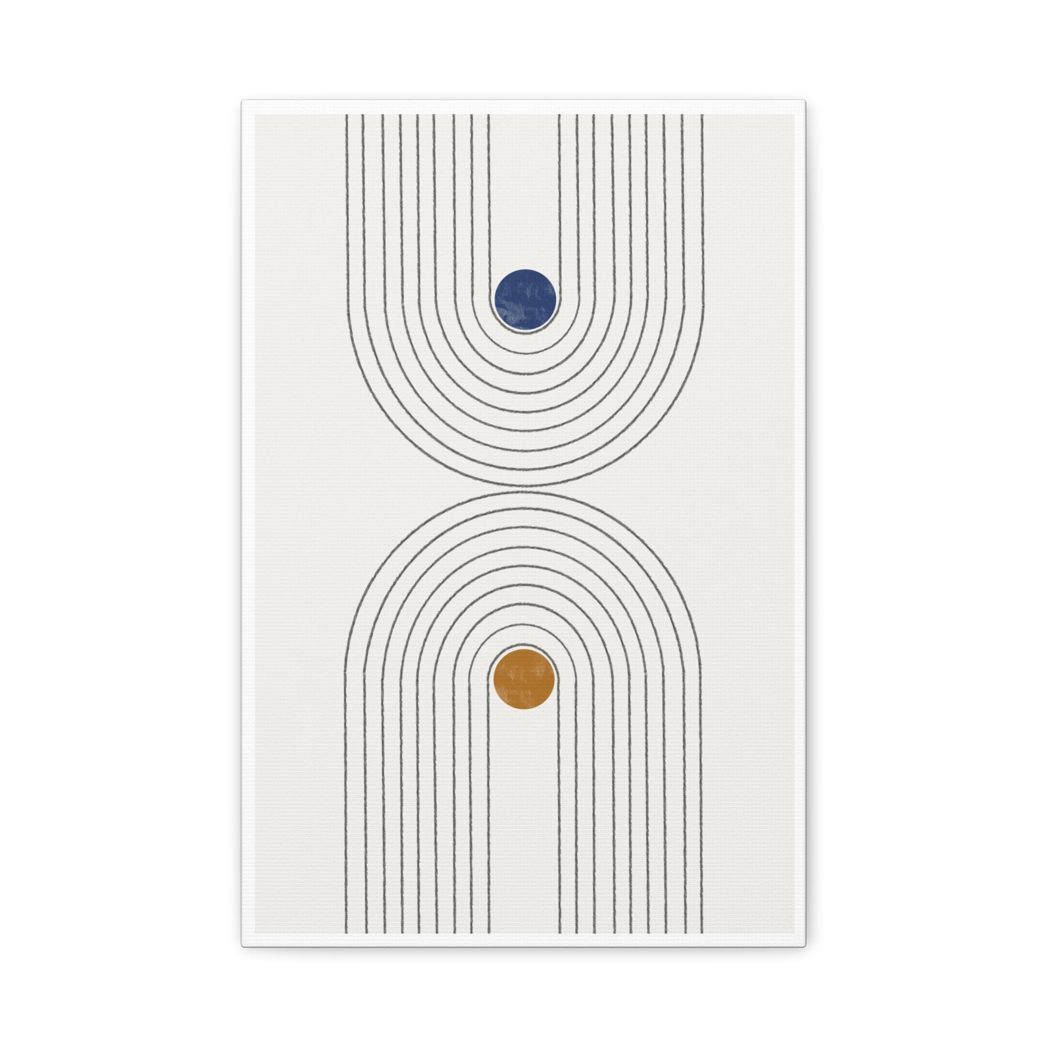 Dual Orbit Rhythm - Canvas