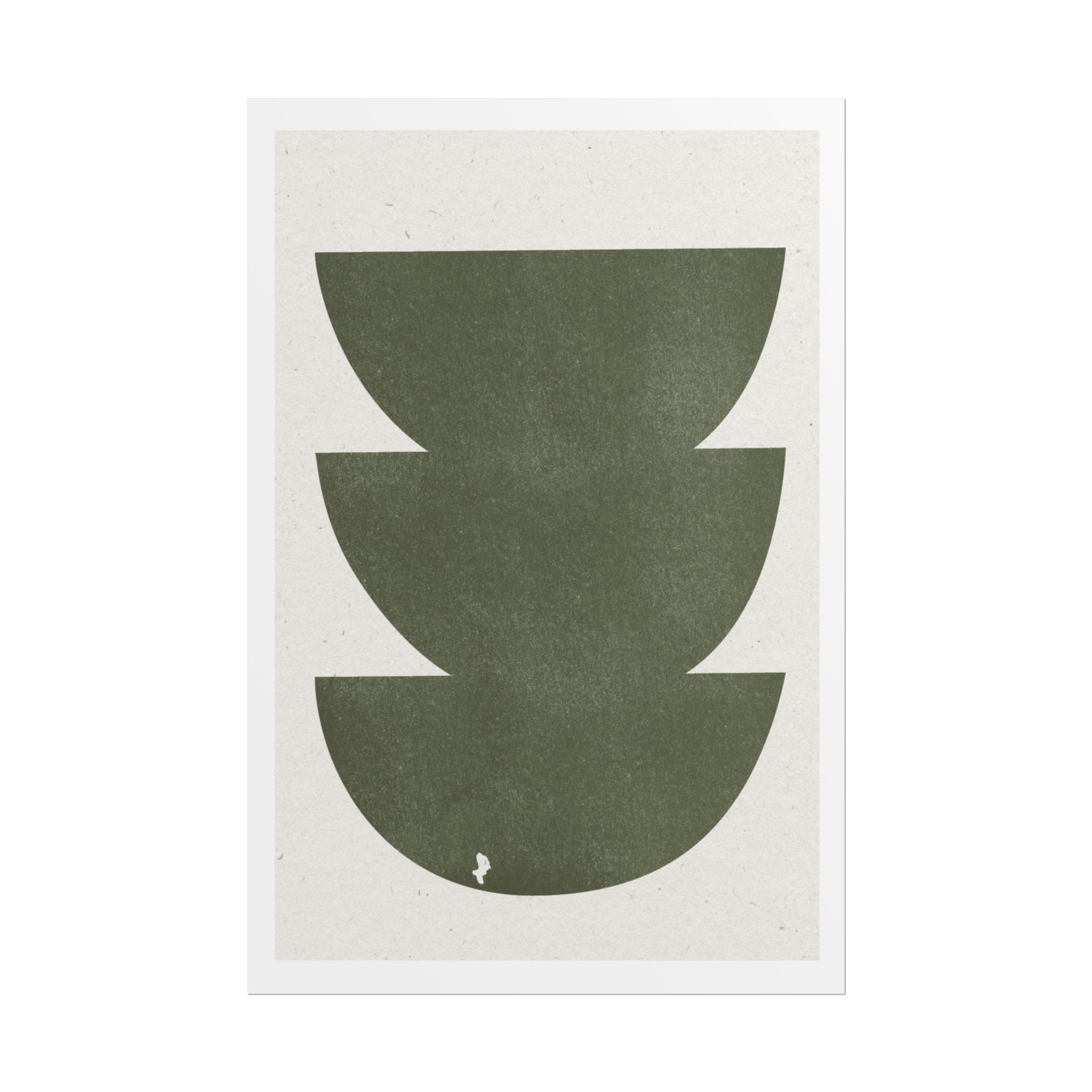 Olive Balance Forms - Poster