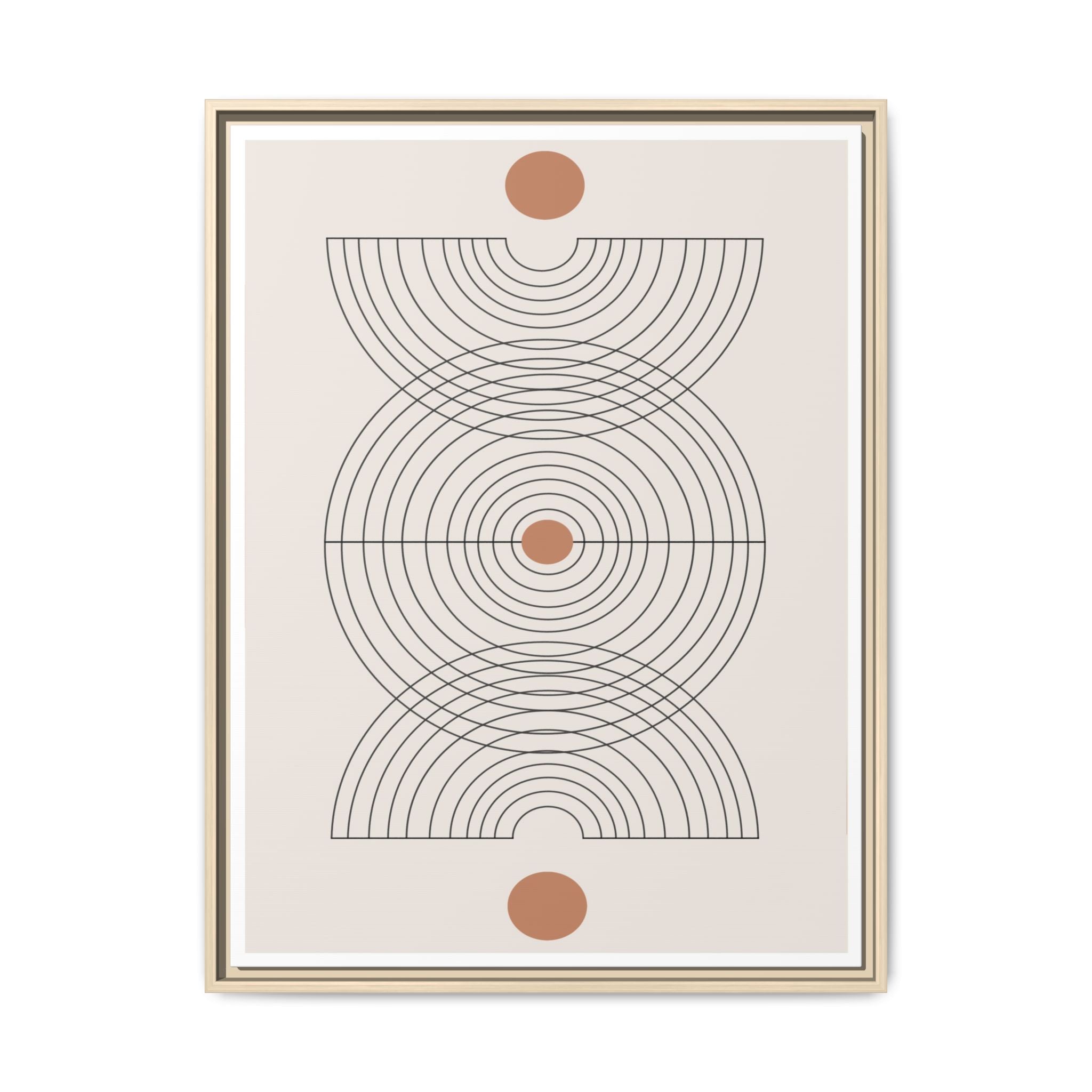 Celestial Echo Symmetry - Framed