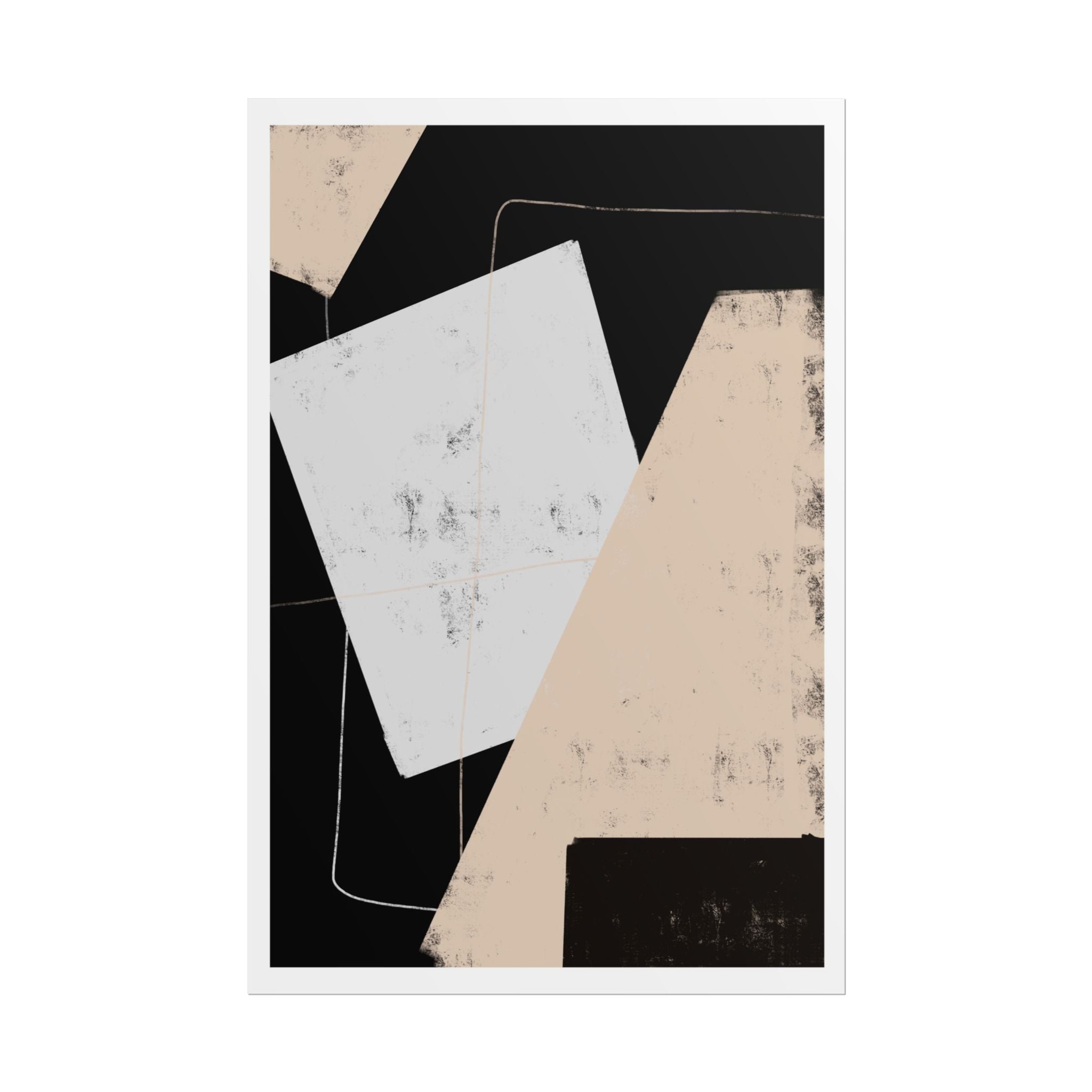 Silent Geometry Passage - Poster