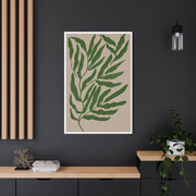 Emerald Canopy Drift - Canvas