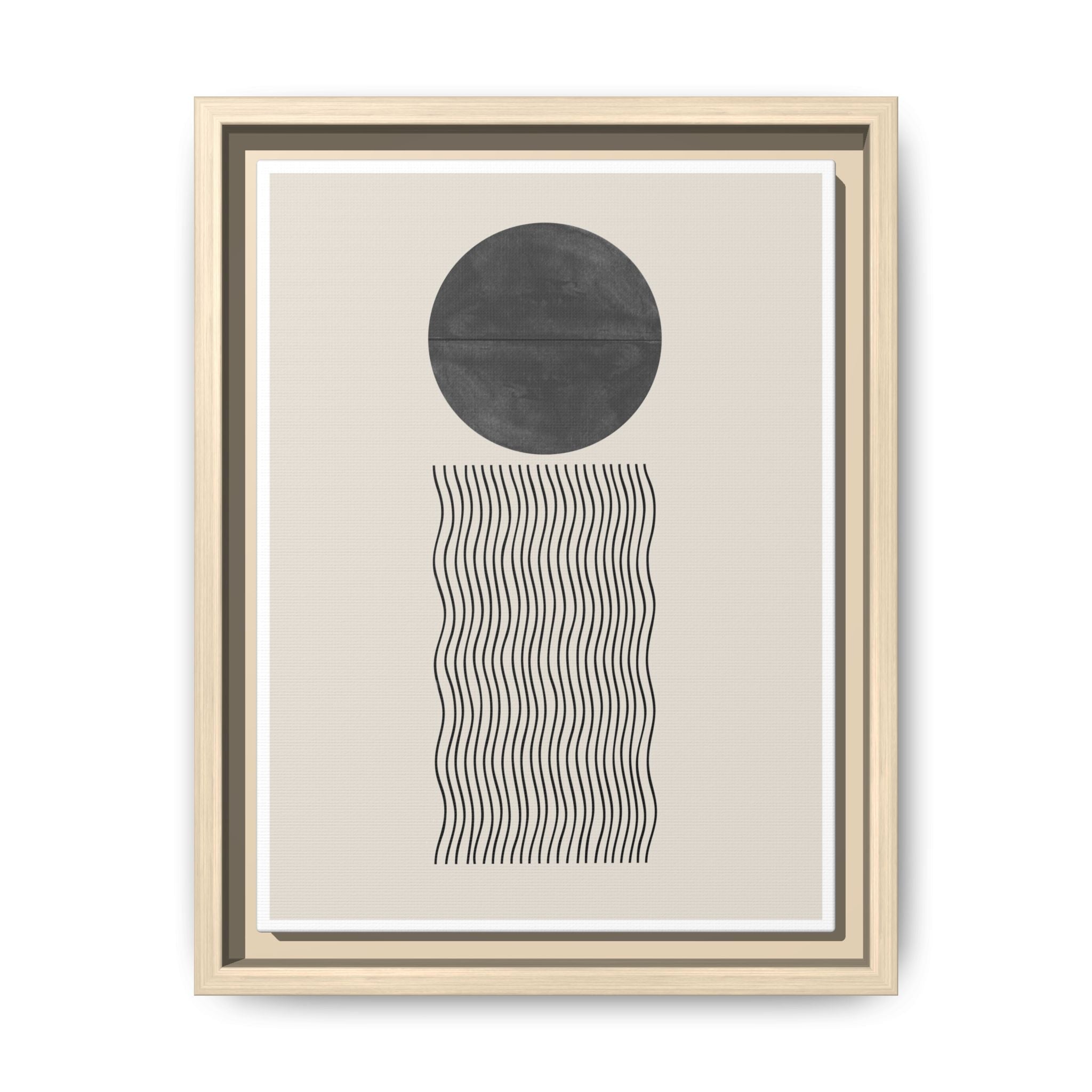 Celestial Wave Alignment - Framed