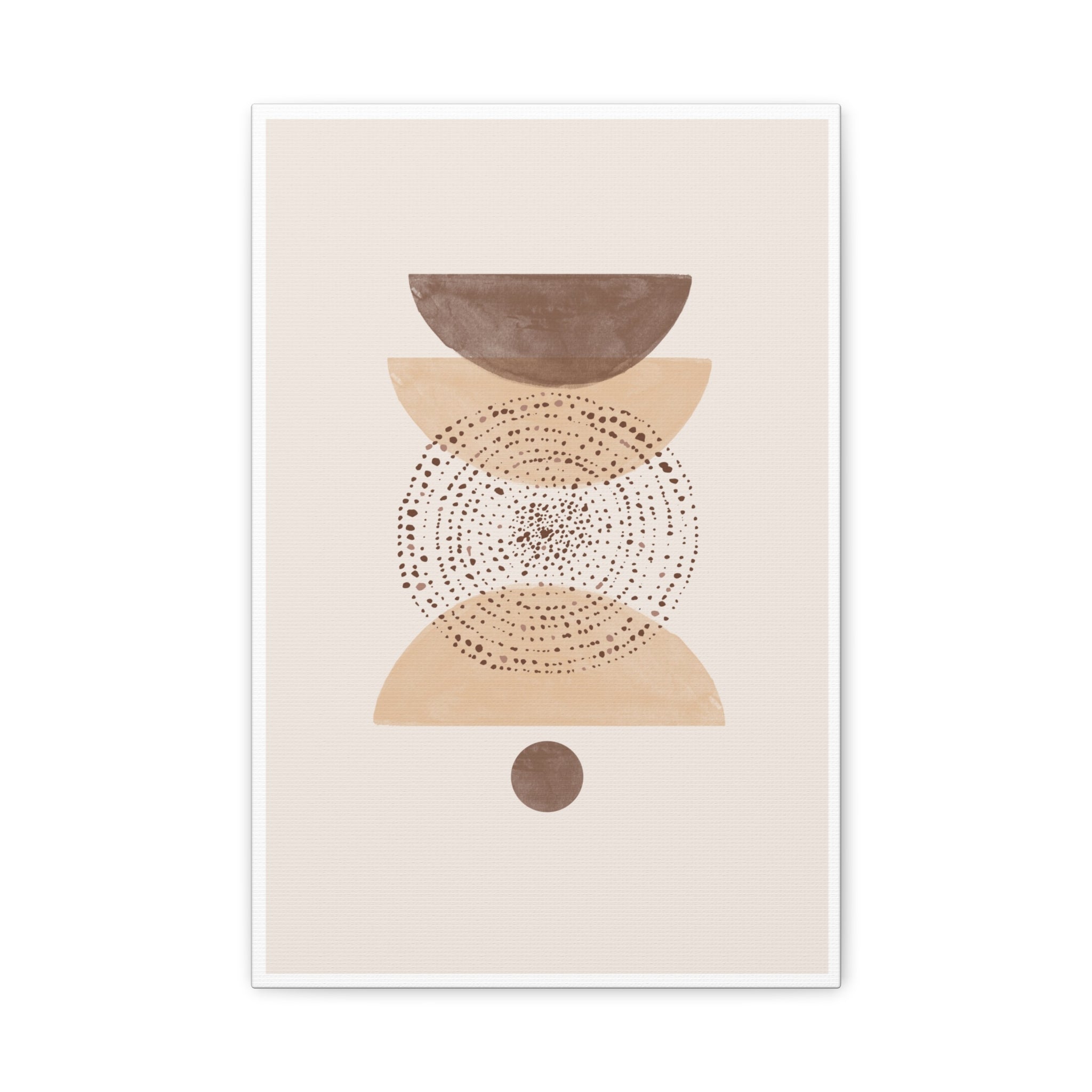 Terracotta Orbit Balance - Canvas