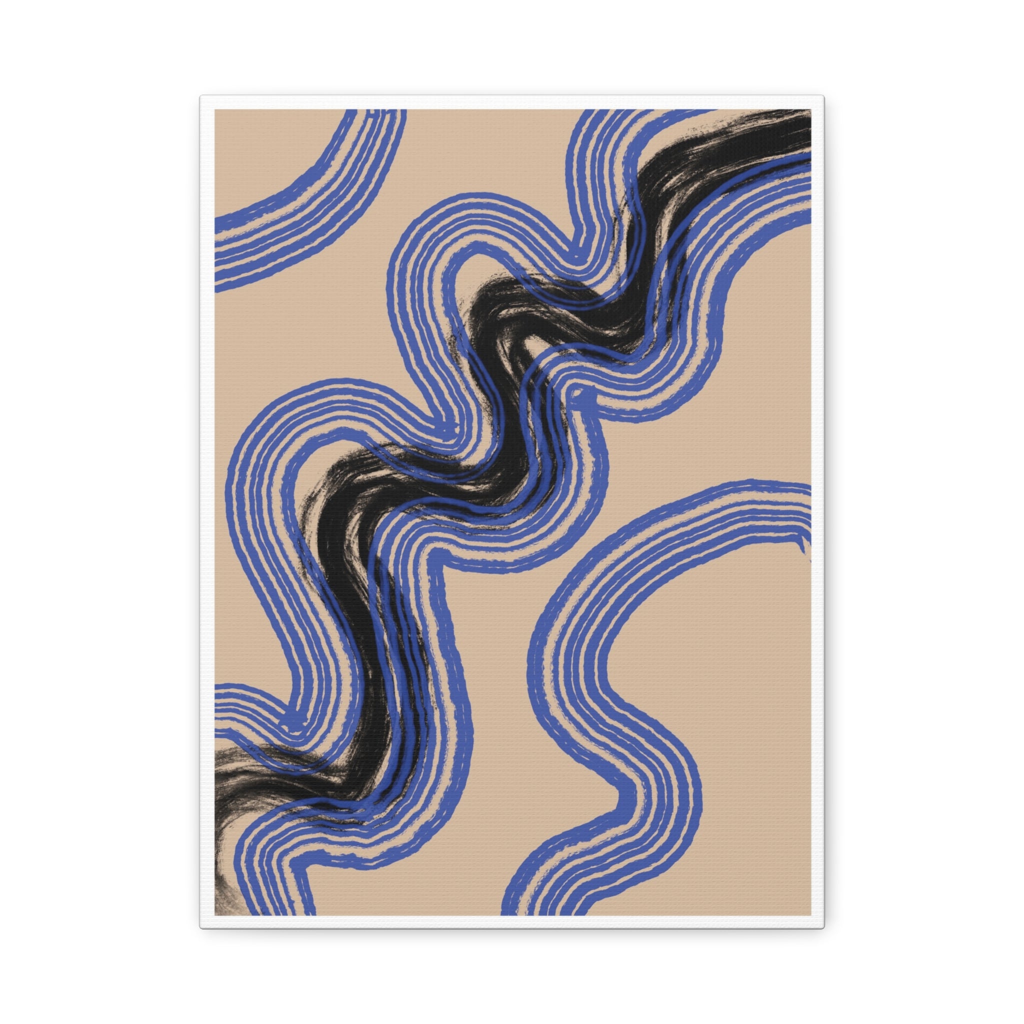 Indigo Rhythm Passage - Canvas