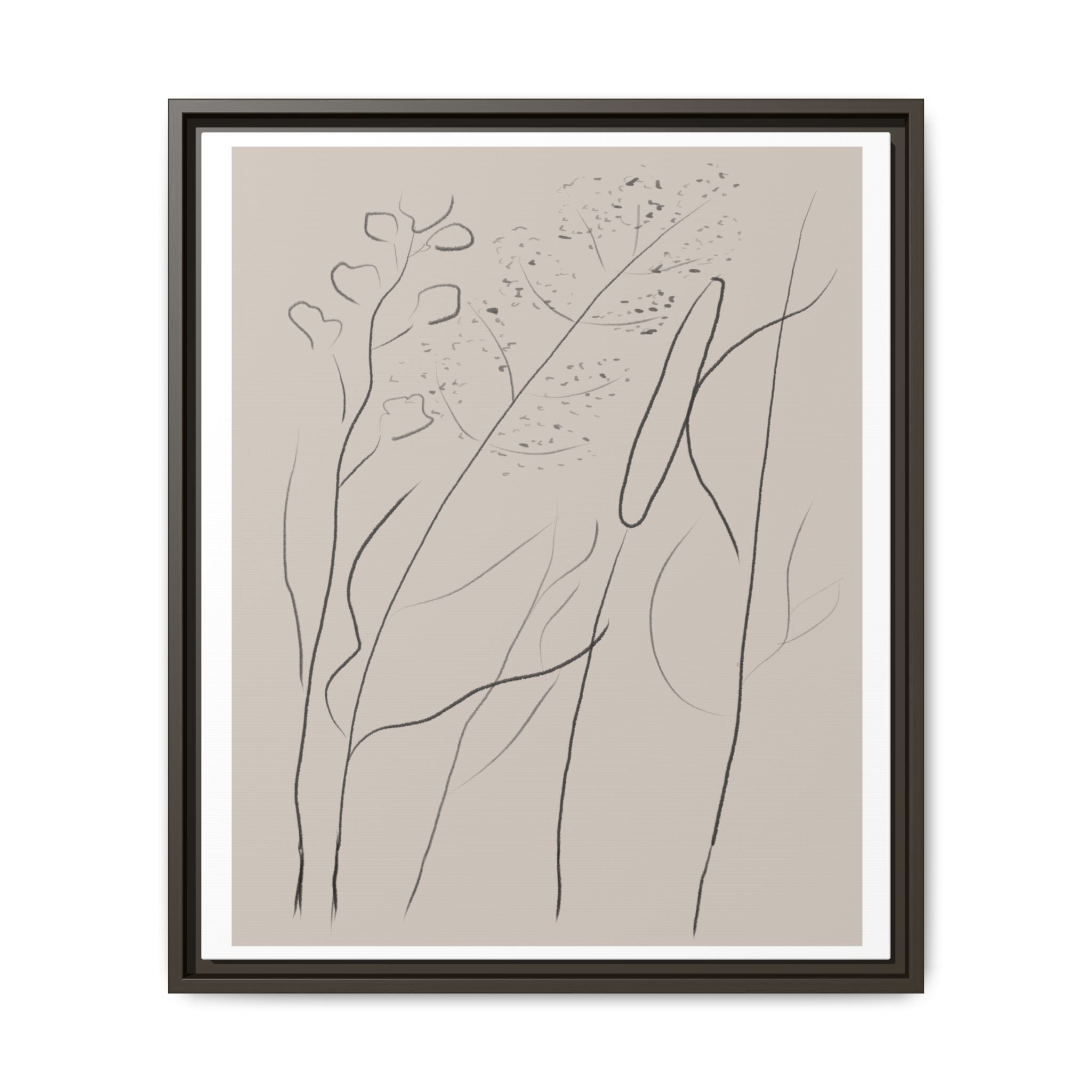Quiet Woodland Traces - Framed