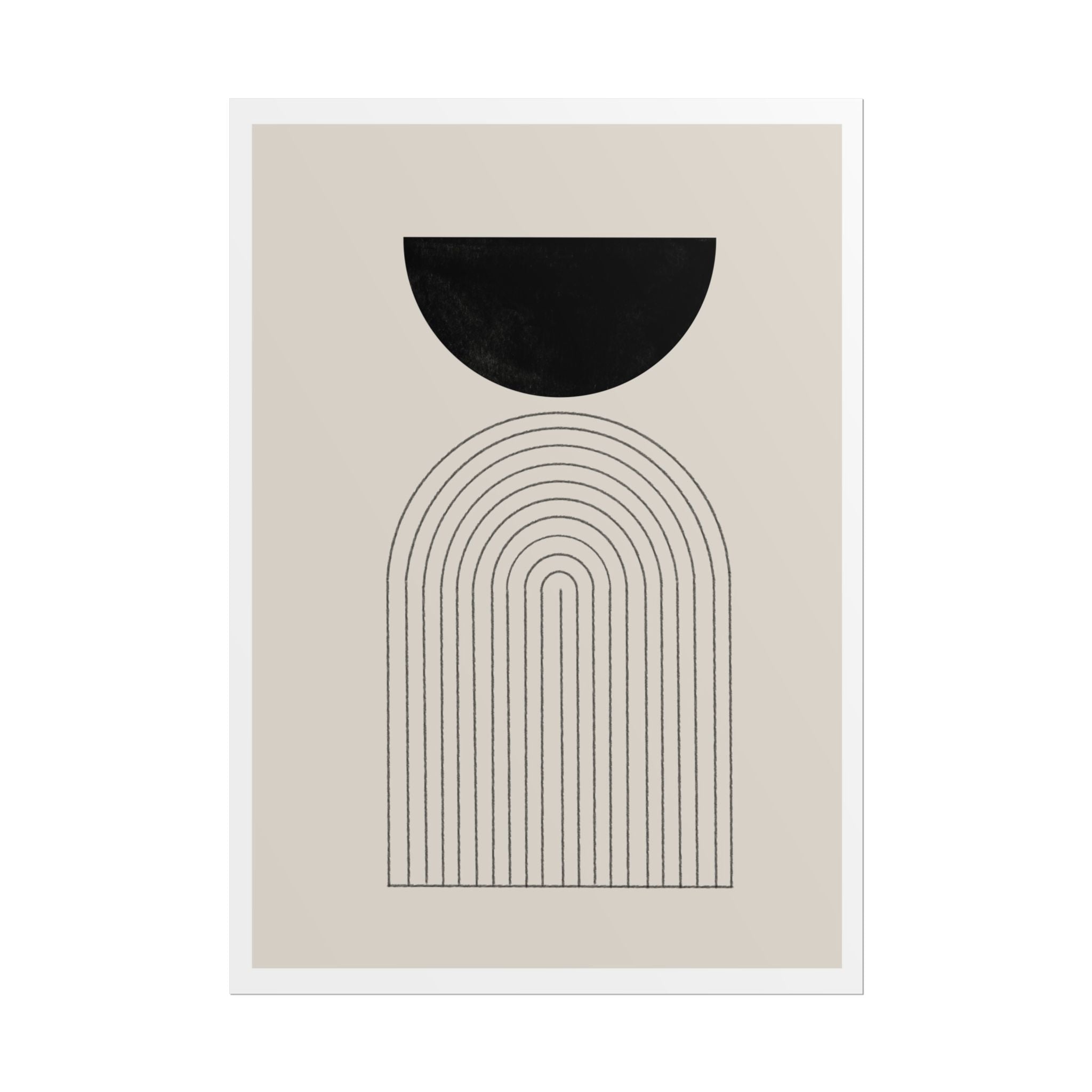 Midnight Portal Lines - Poster