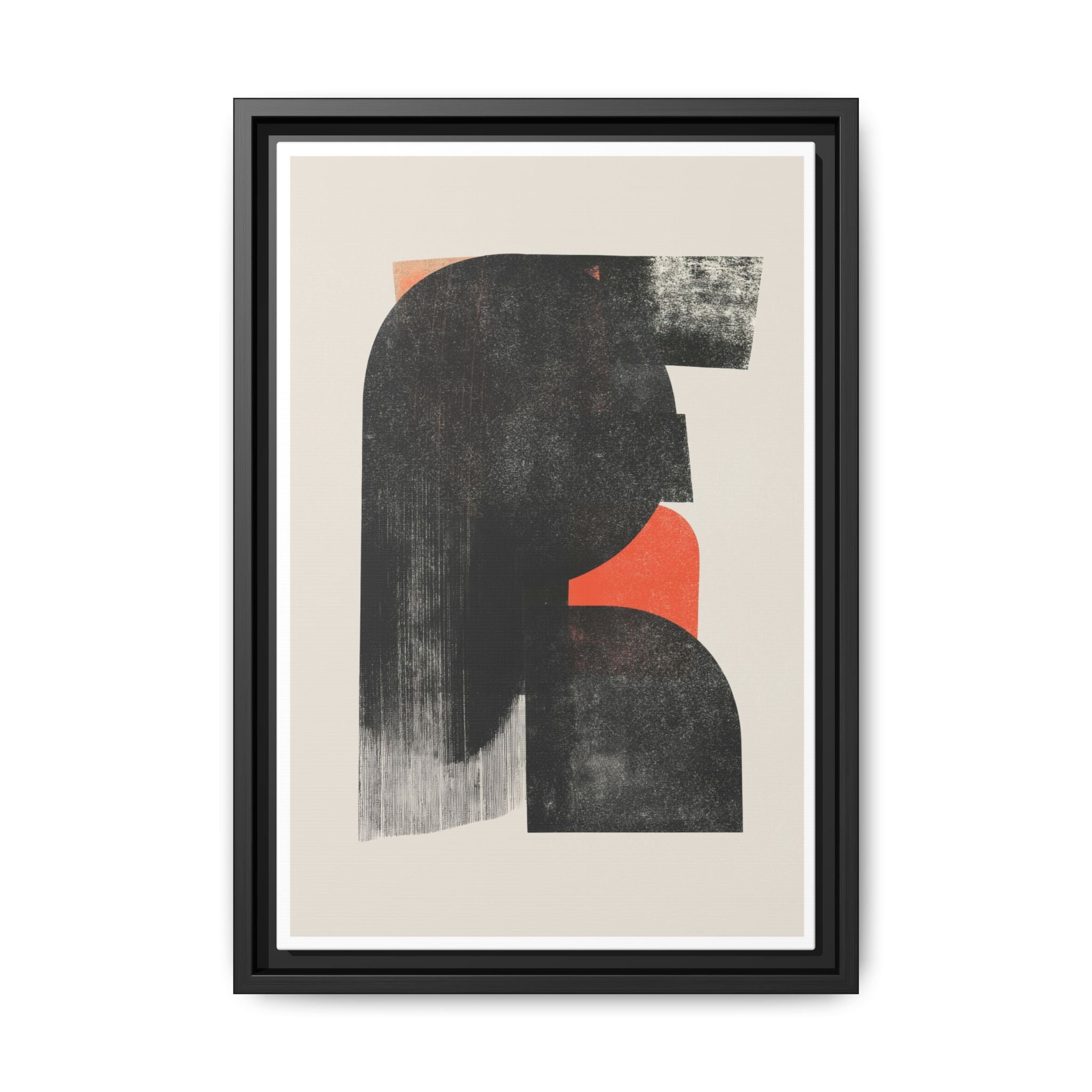 Ember Shadow Structure - Framed