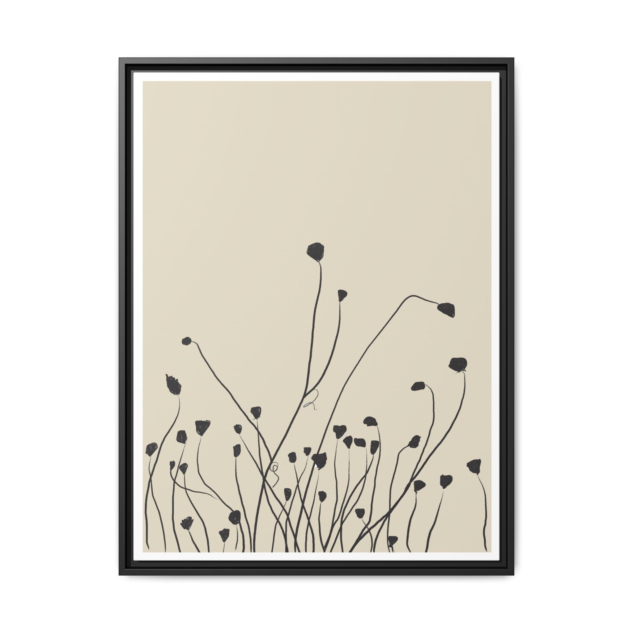 Quiet Stem Reverie - Framed