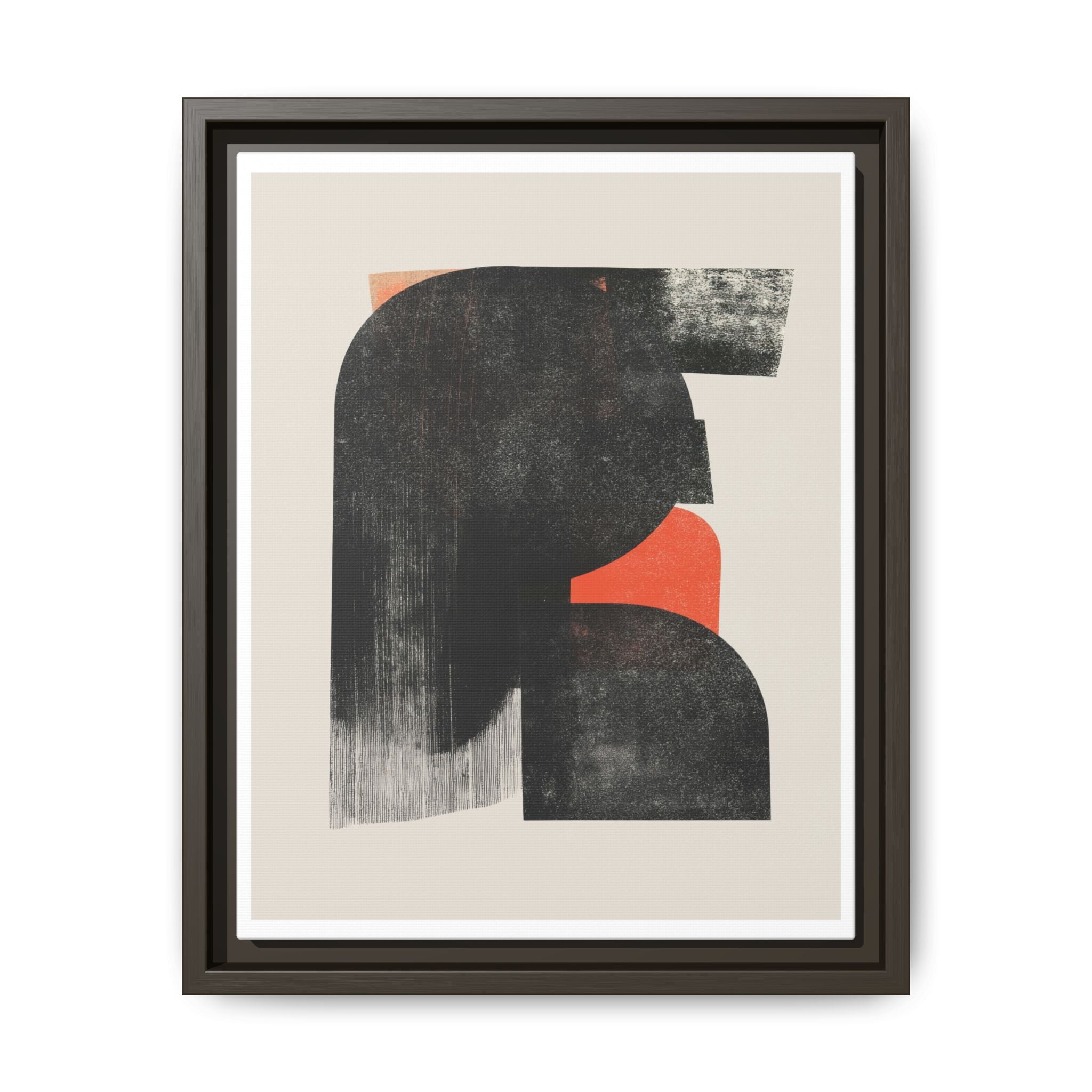 Ember Shadow Structure - Framed