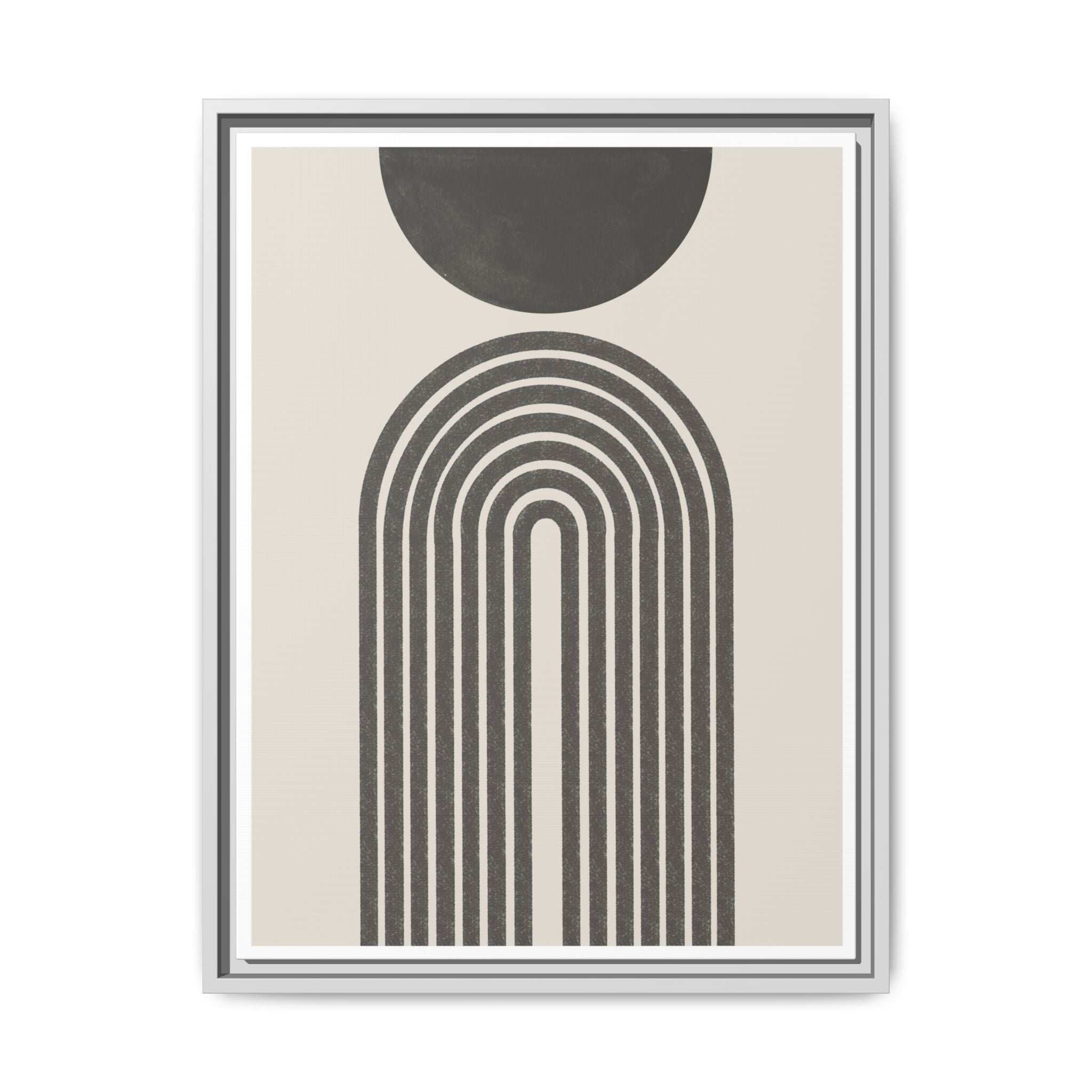Obsidian Arch Resonance - Framed
