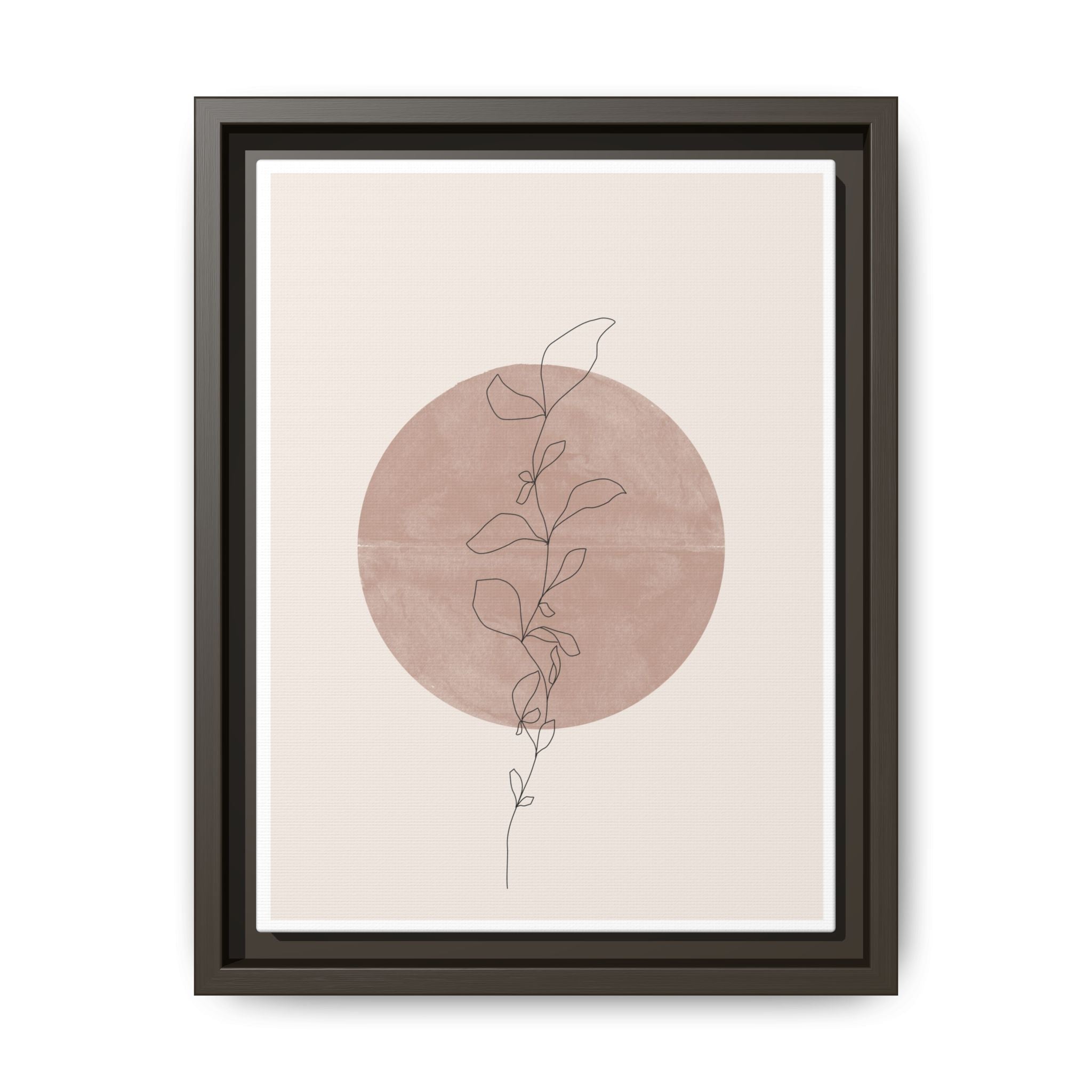Blush Moonvine Quietude - Framed