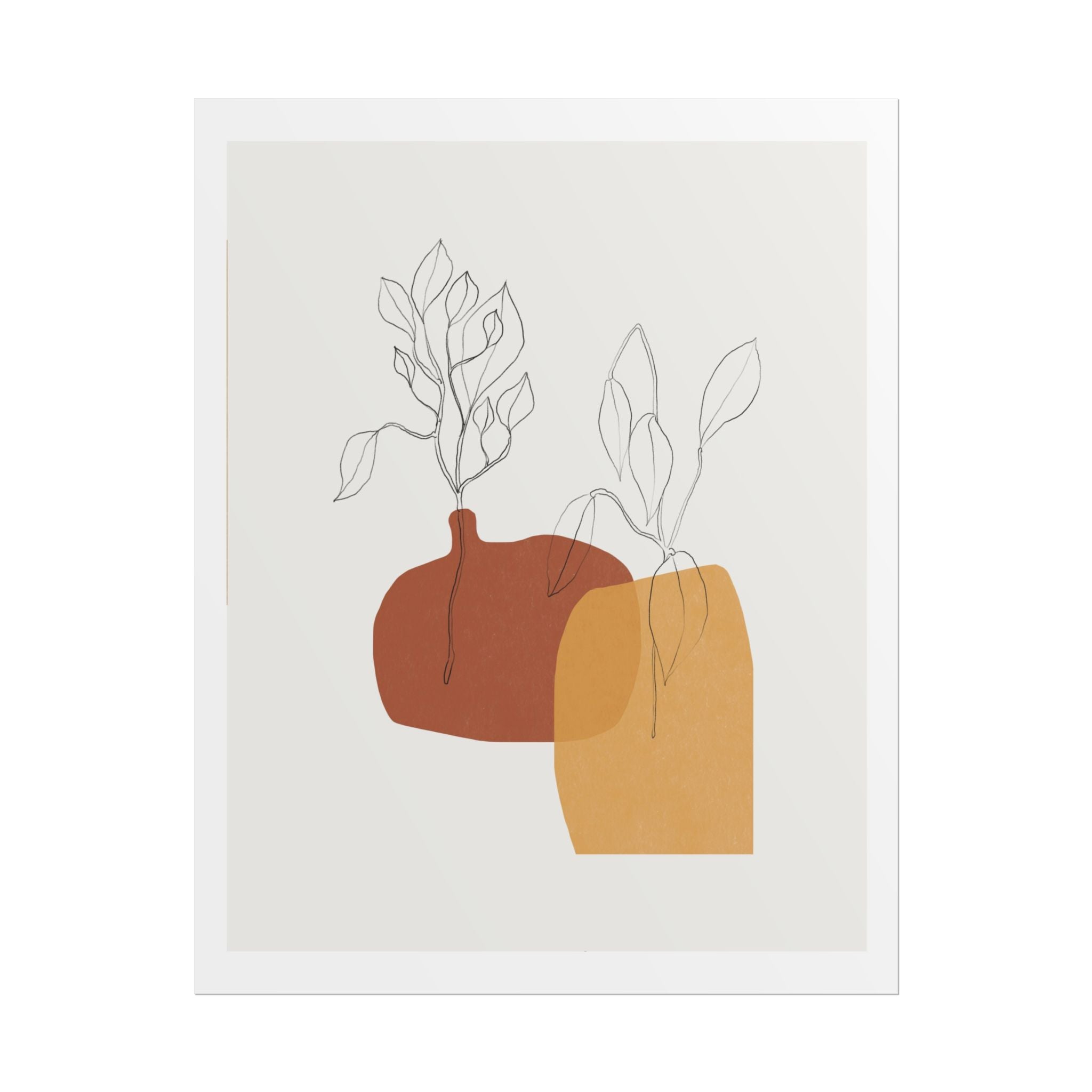 Terracotta Whisper Forms - Poster