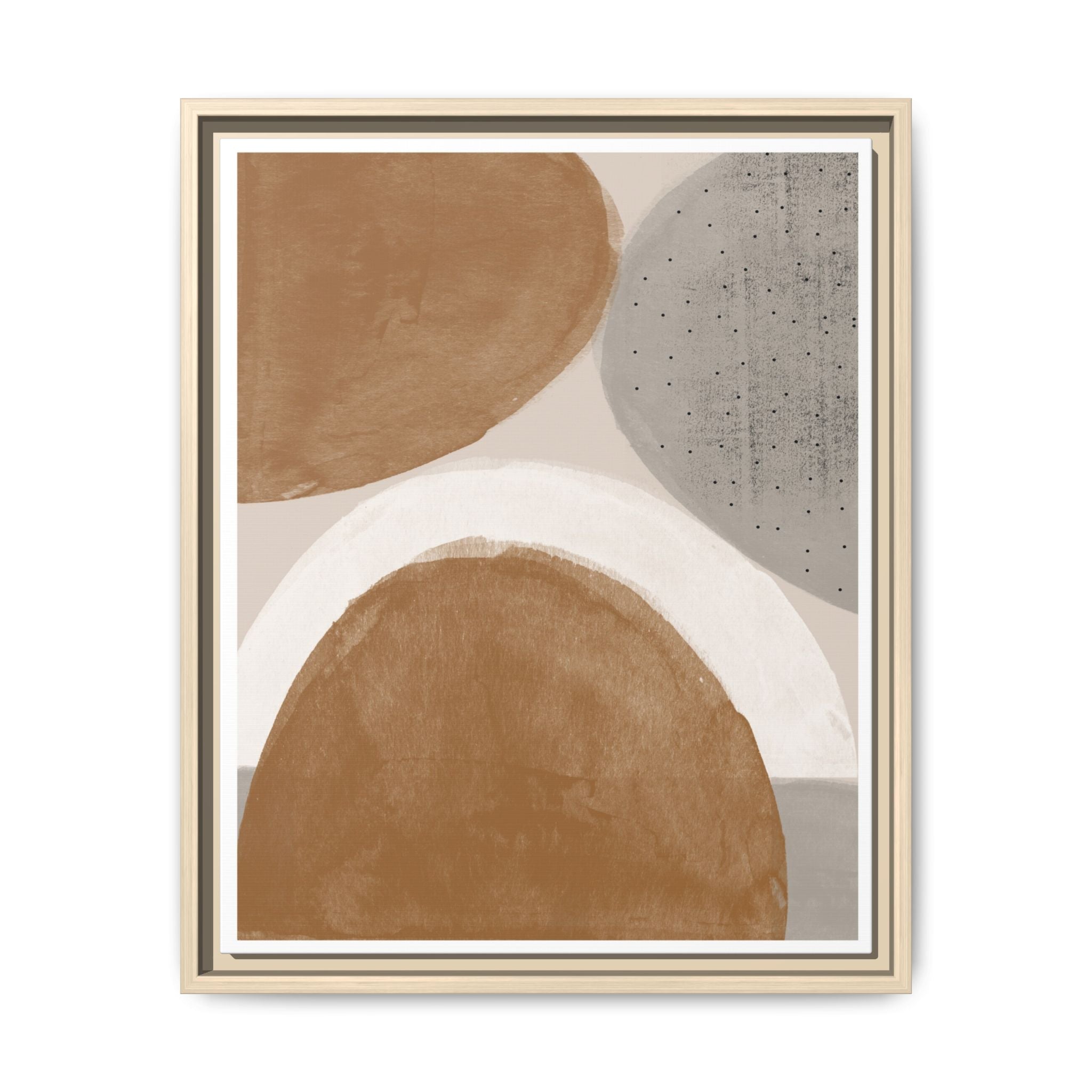 Clay Horizon Echoes - Framed