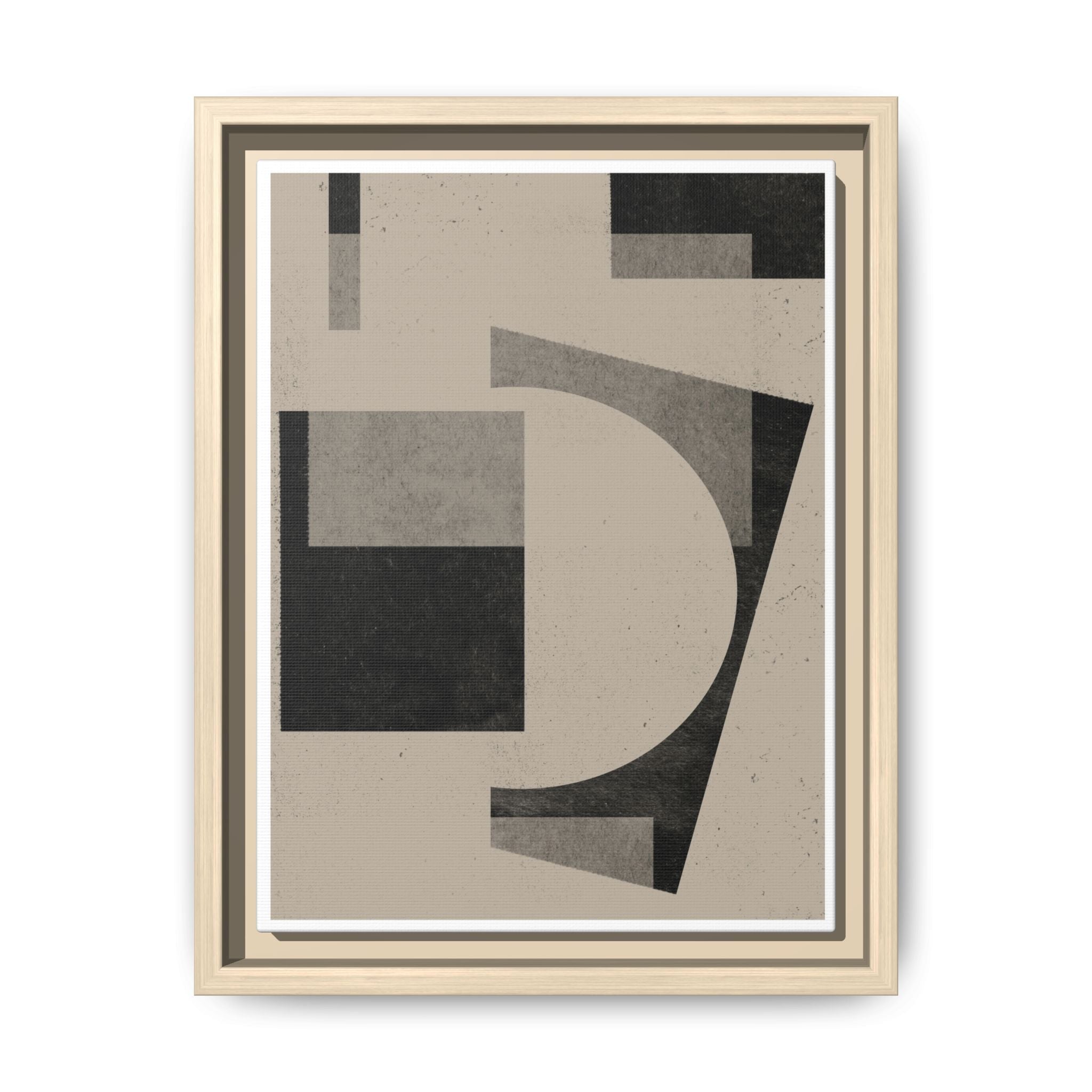 Obsidian Balance Study - Framed