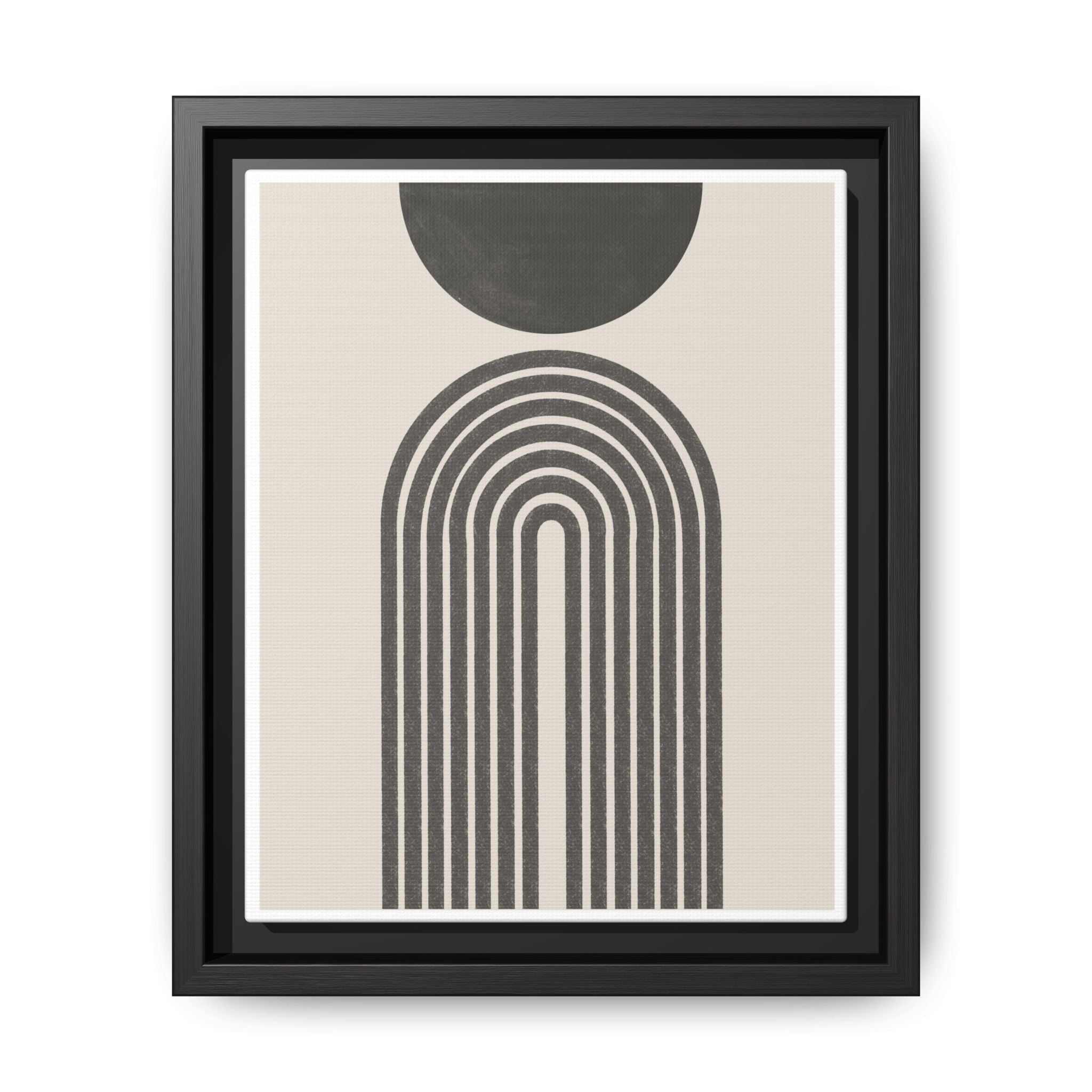 Obsidian Arch Resonance - Framed